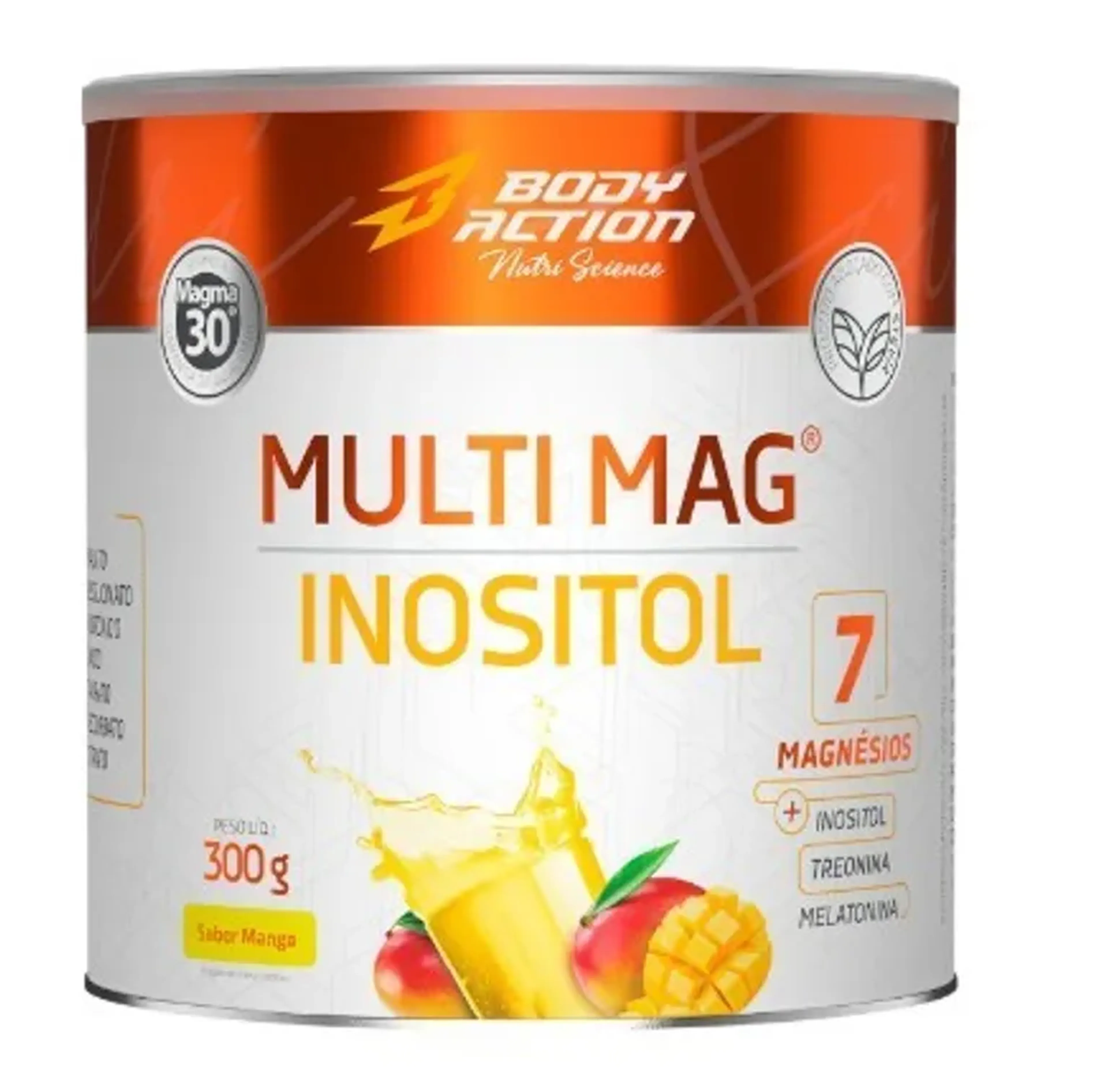 Body Action - Multi Mag Inositol sabor Maracujá 300g imagem