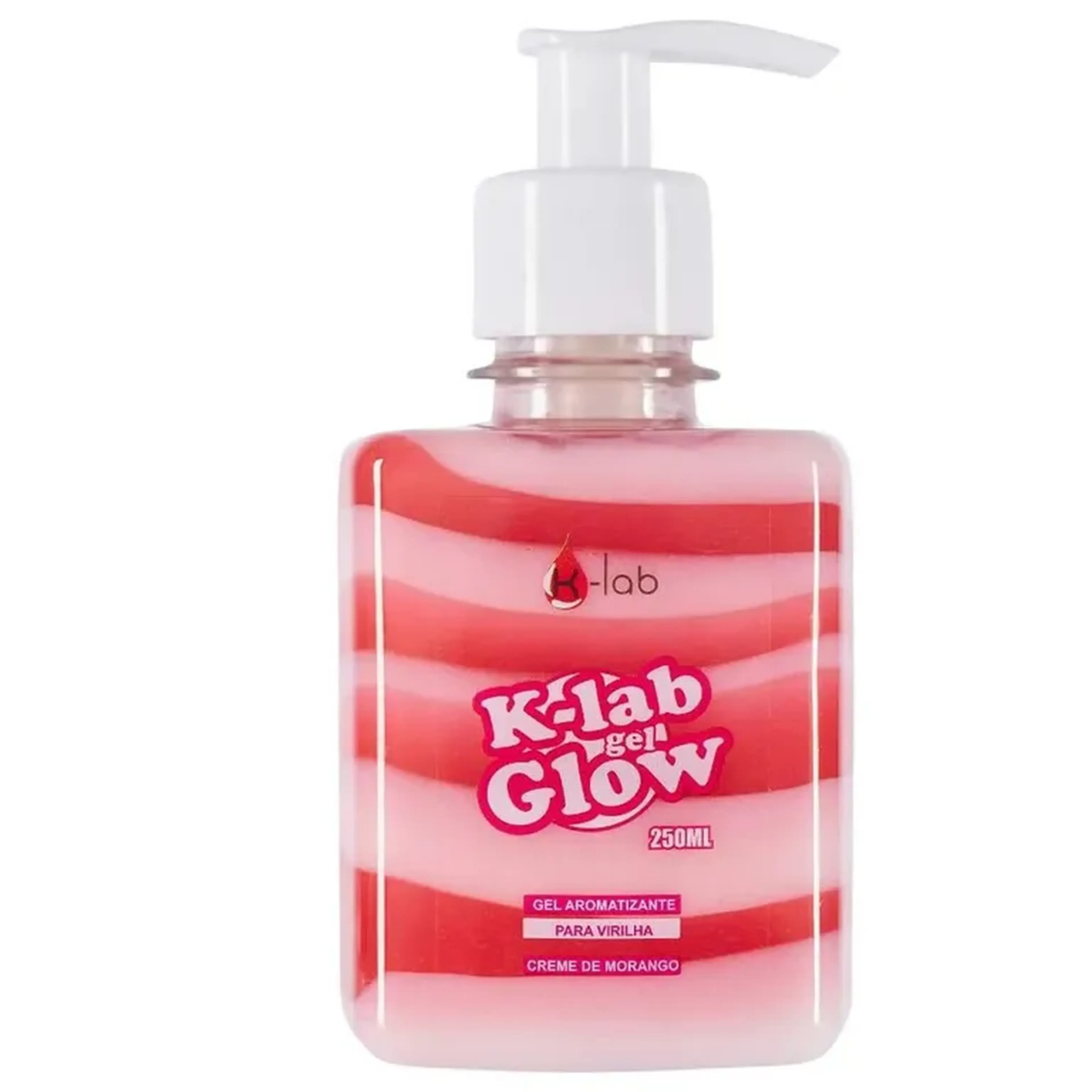K-Lab Gel Glow aromatizante Creme de Morango 250ml imagem