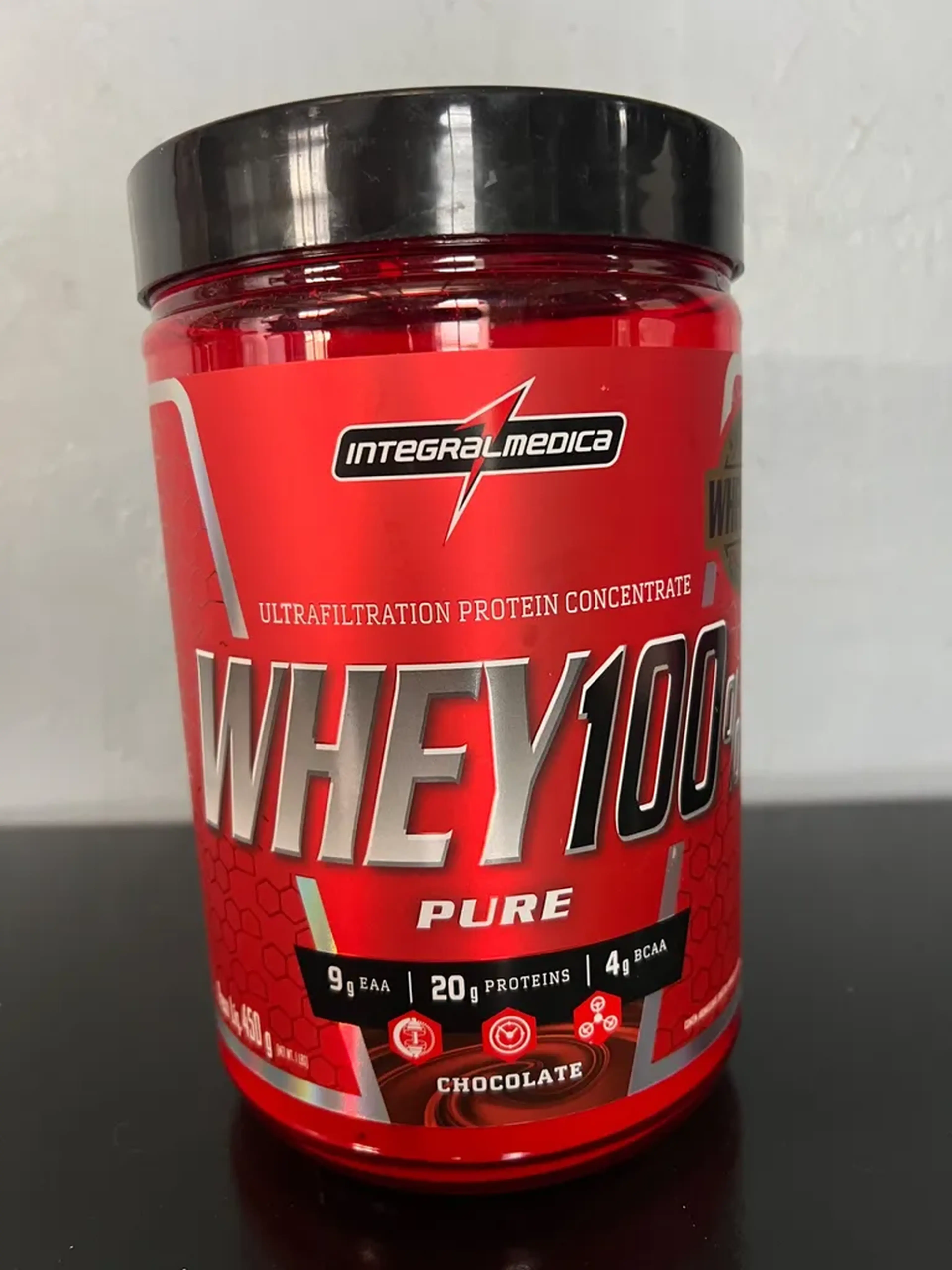Whey 100% Pure Integral Médica - Sabor CHOCOLATE imagem