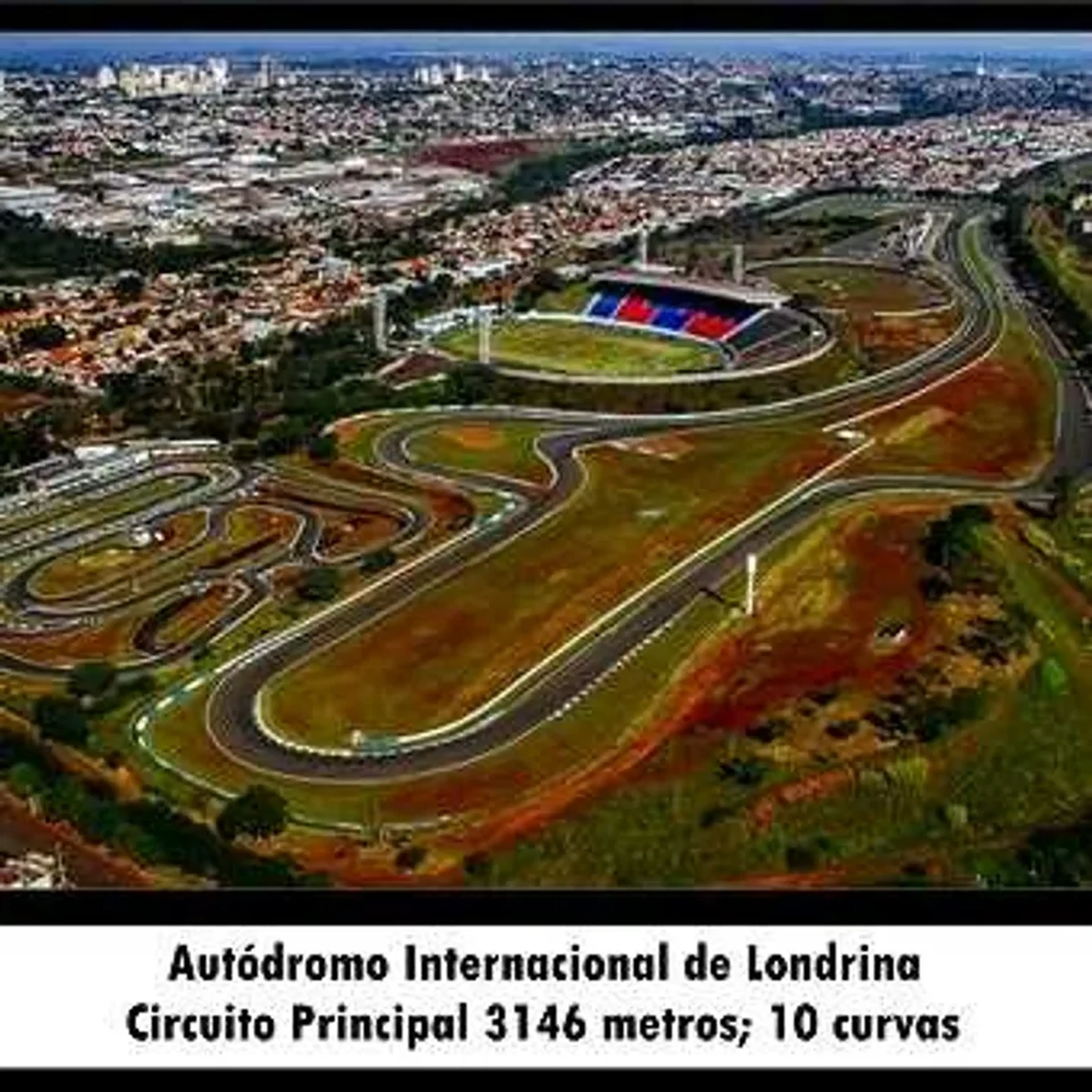 ARQUIVO - CÂMERA DE TV Pista de Londrina (arquivo) imagem
