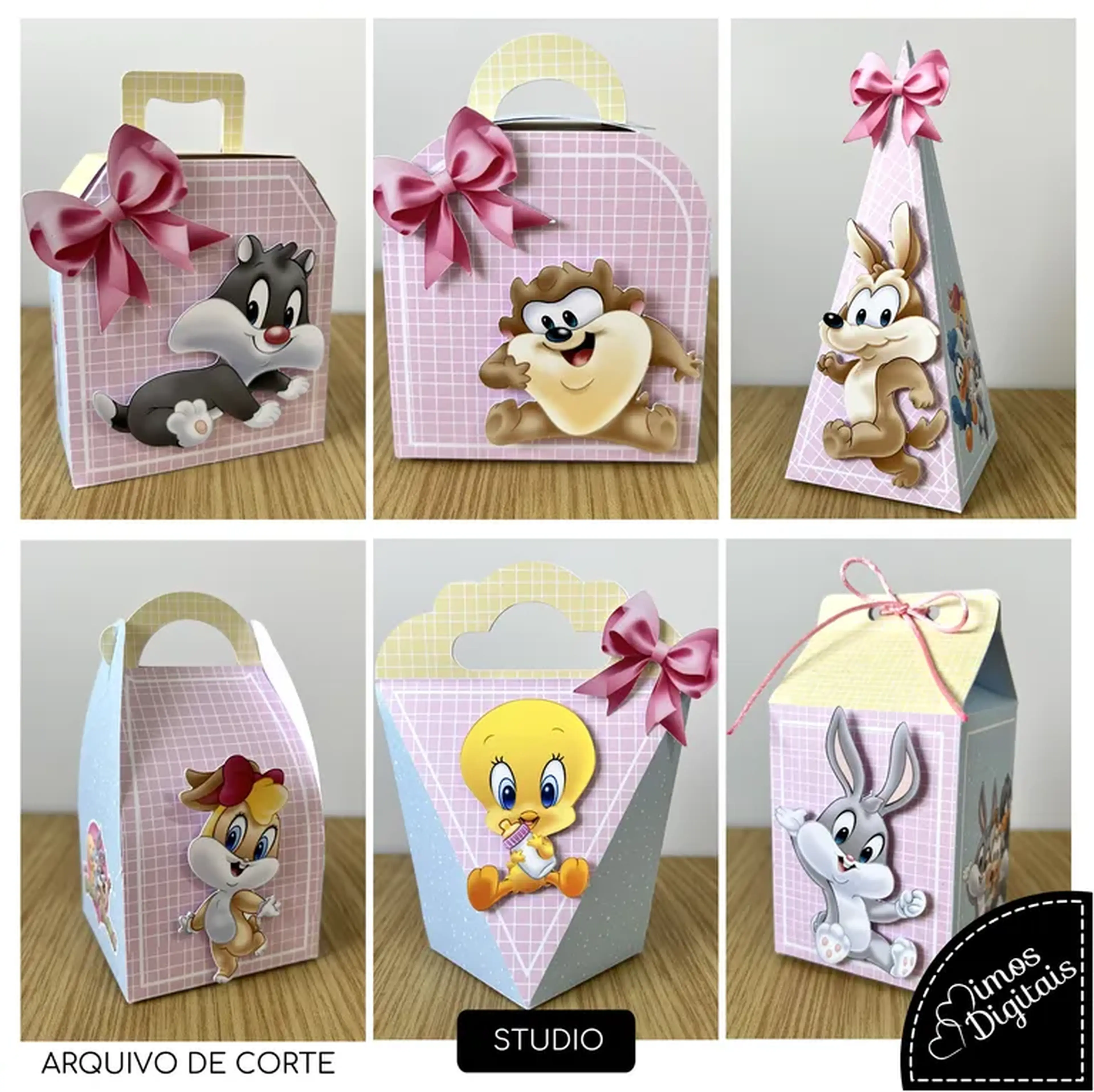 0085-ARQUIVO DE CORTE-LOONEY TUNES MENINA imagem
