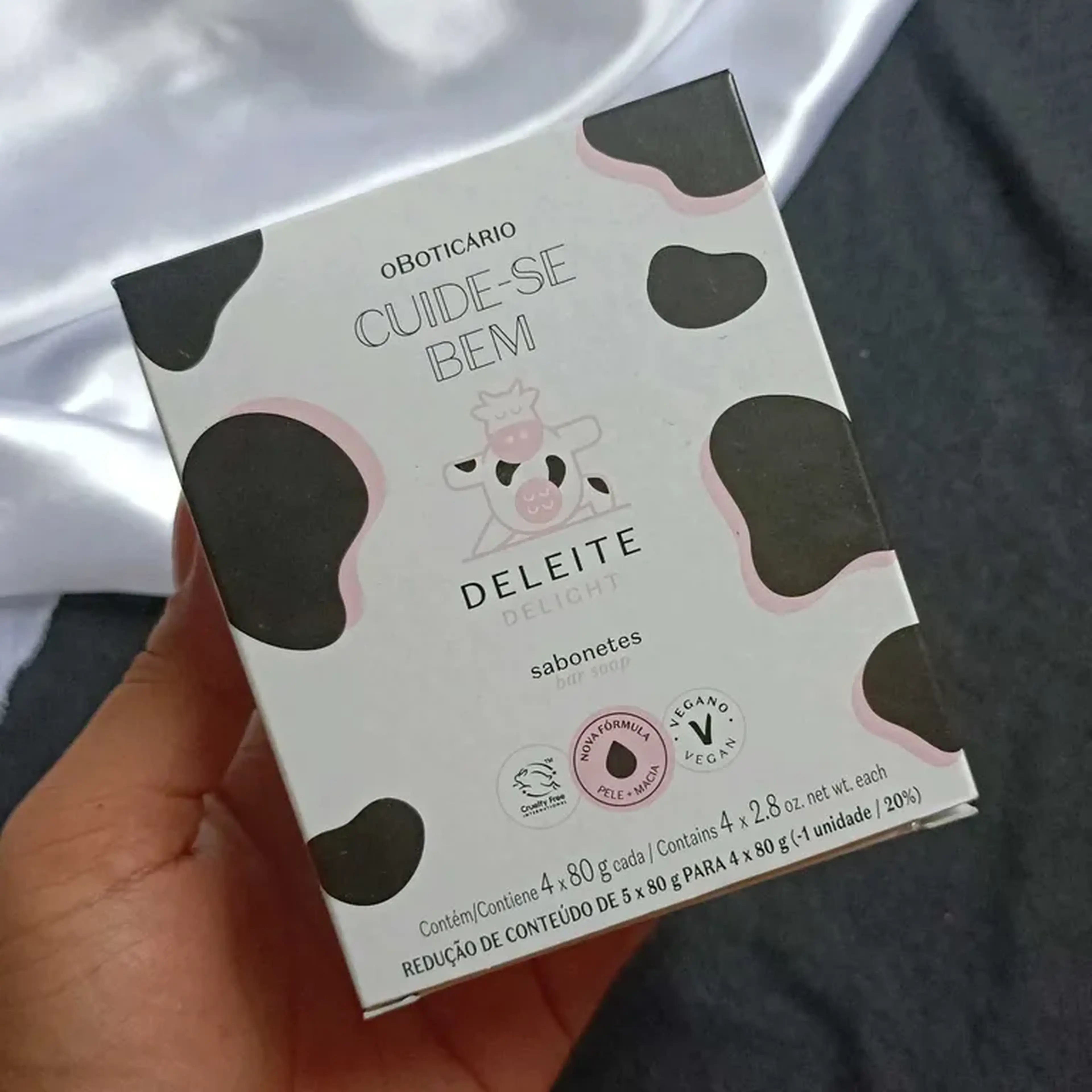Sabonete Deleite - 4 unidades imagem