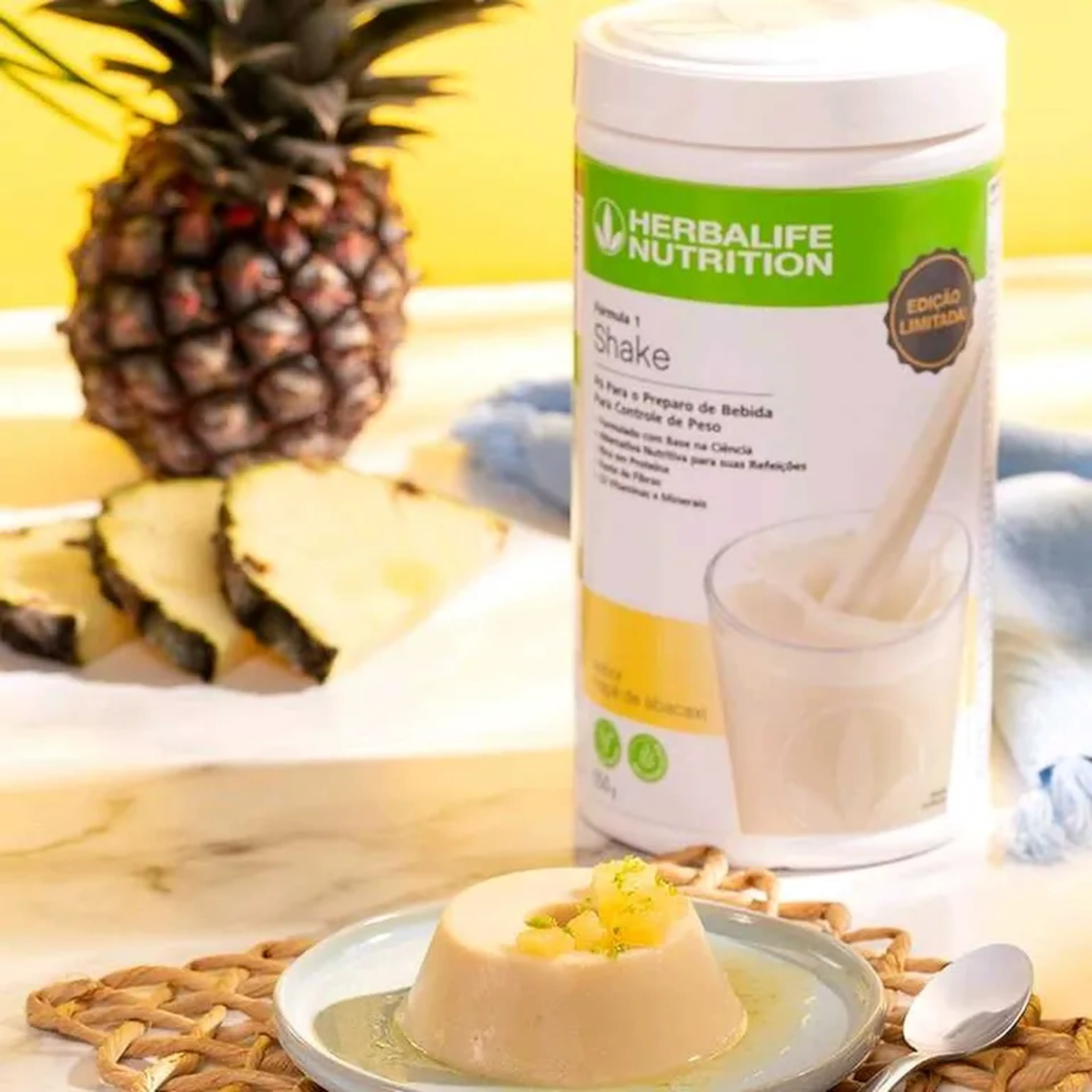 Shake Abacaxi Herbalife imagem