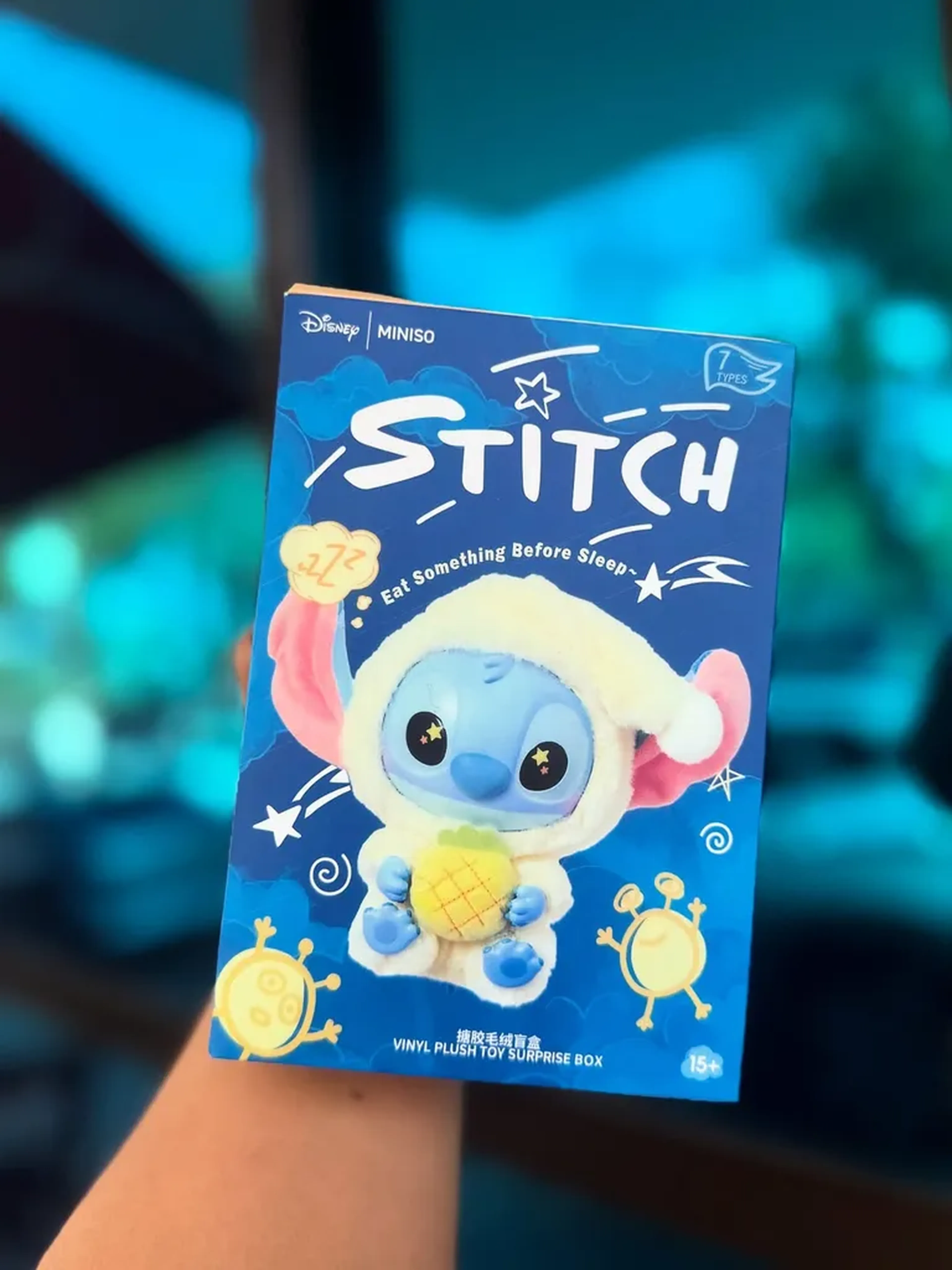 Pelúcia stitch labubu surpresa 3°Geração imagem