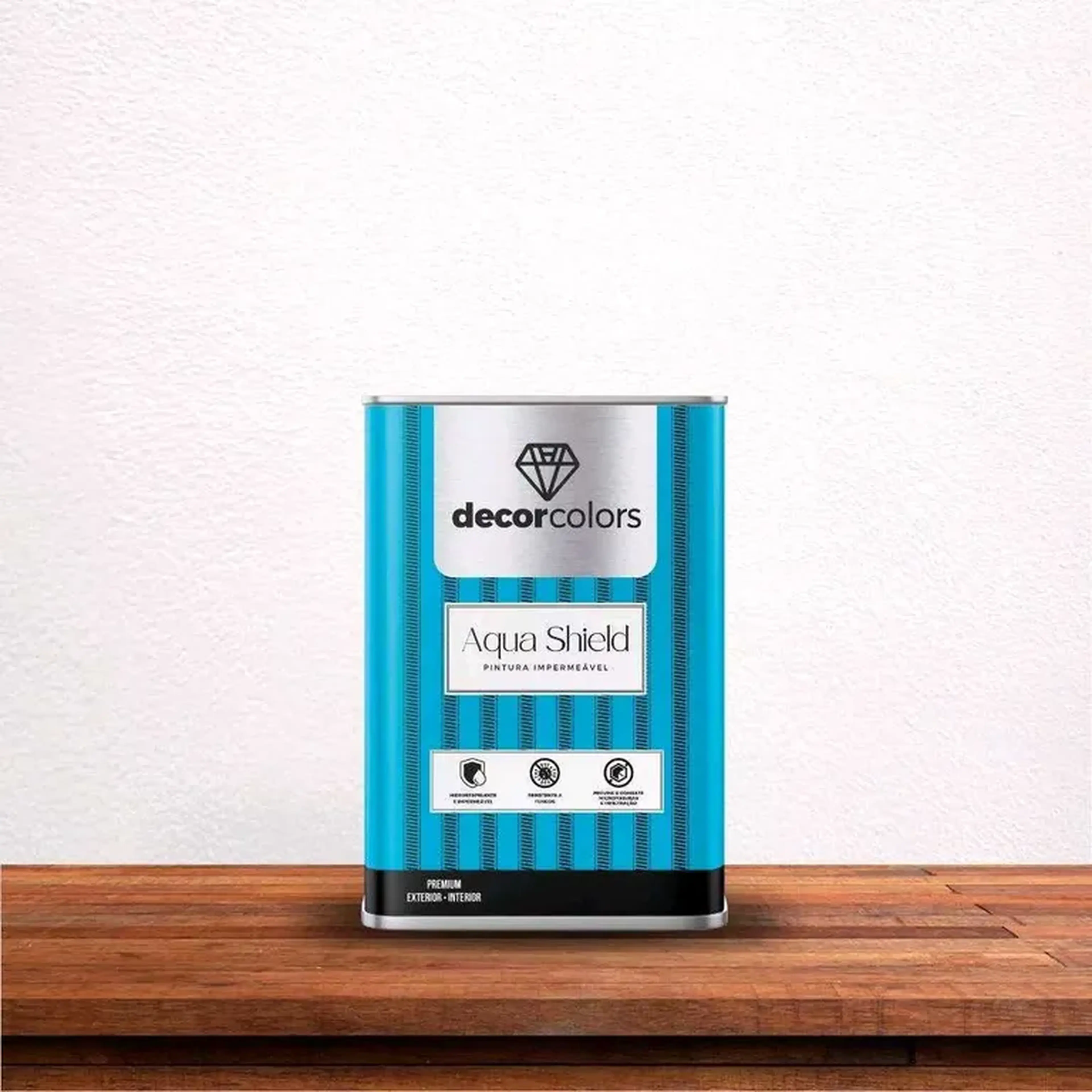 Tinta Aqua Shield Emborrachada 21,5 Kg imagem