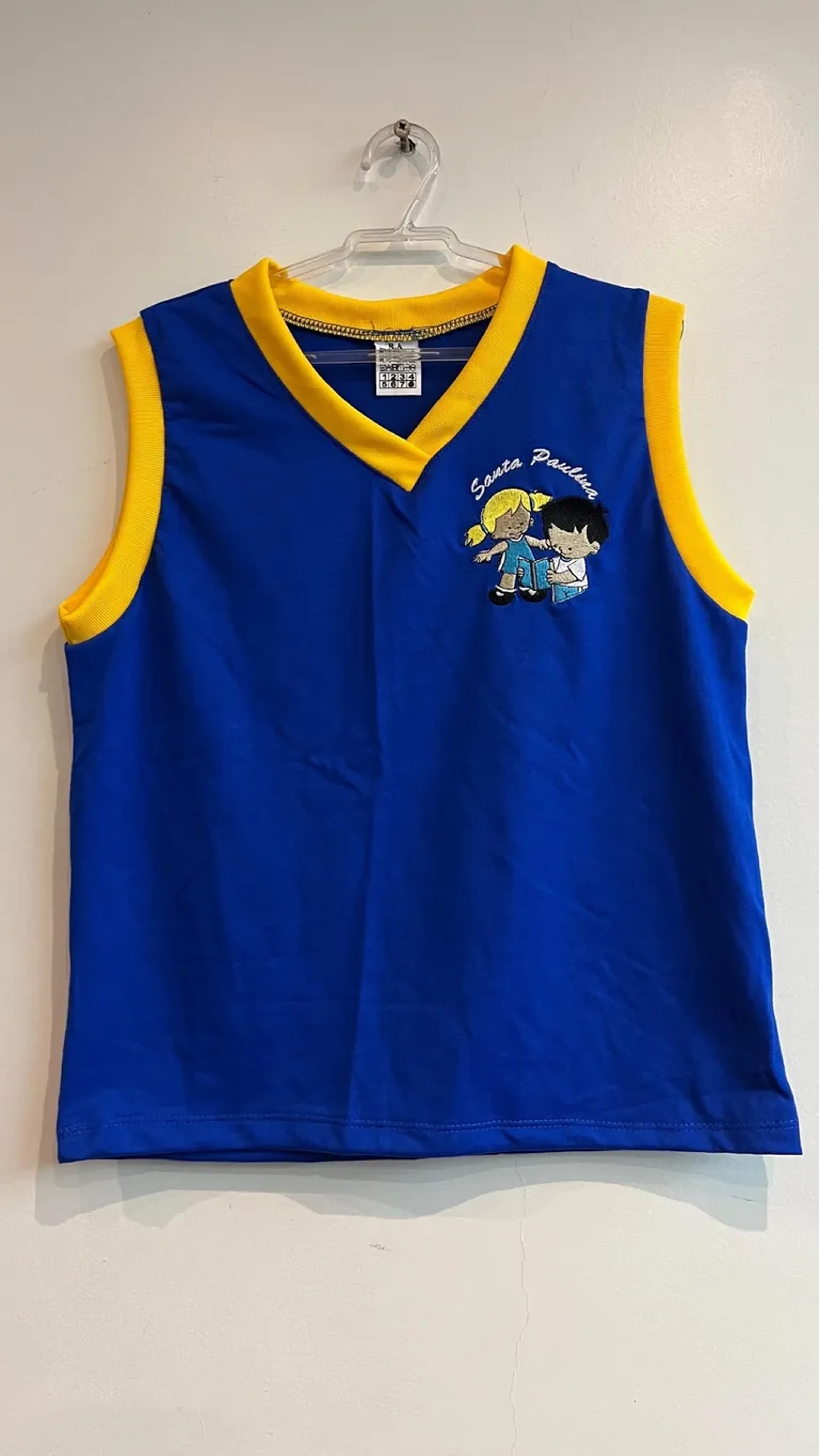 Camiseta Regata gola V - Santa Paulina imagem
