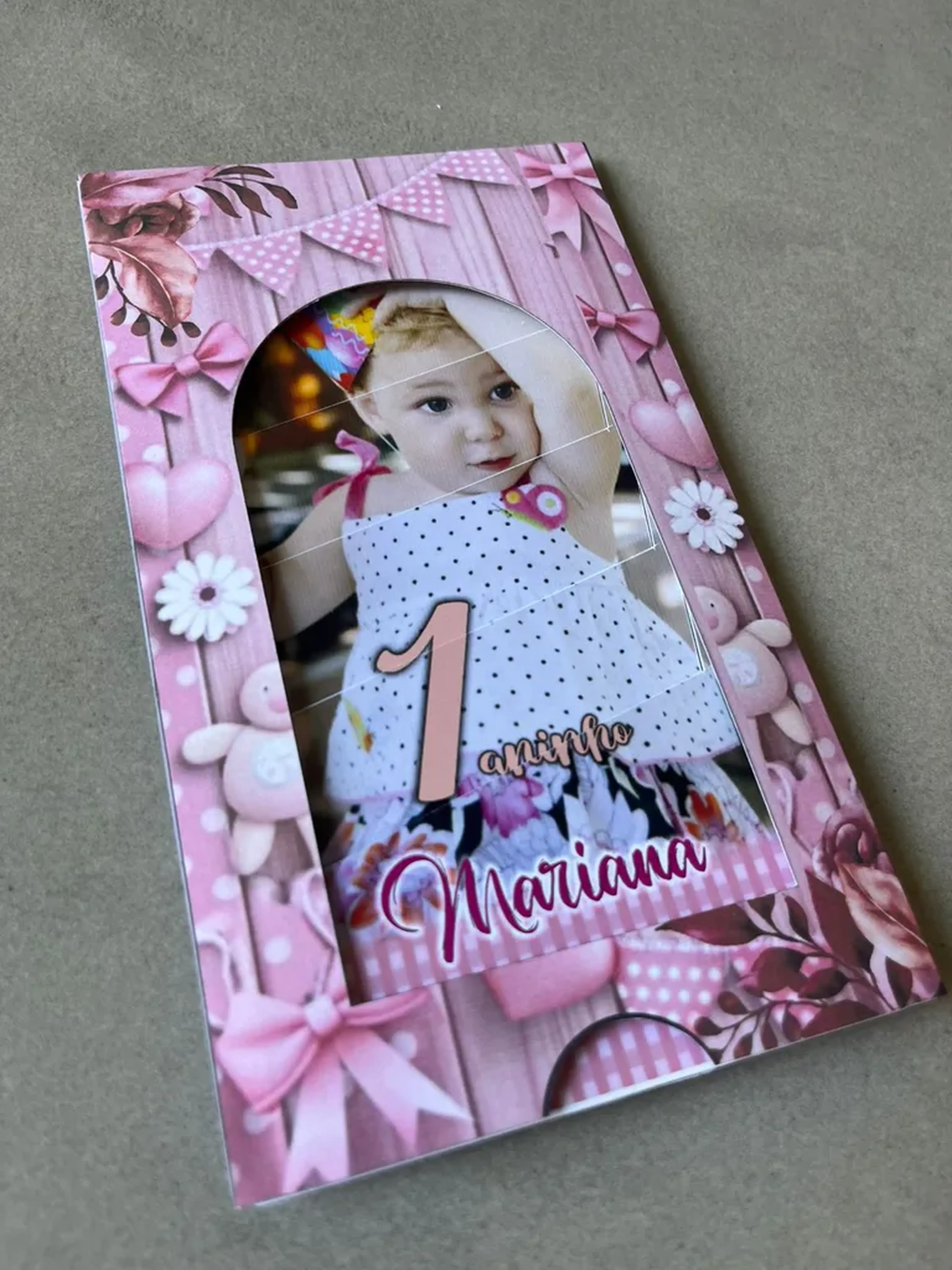 30 Convites Infantil Persiana imagem