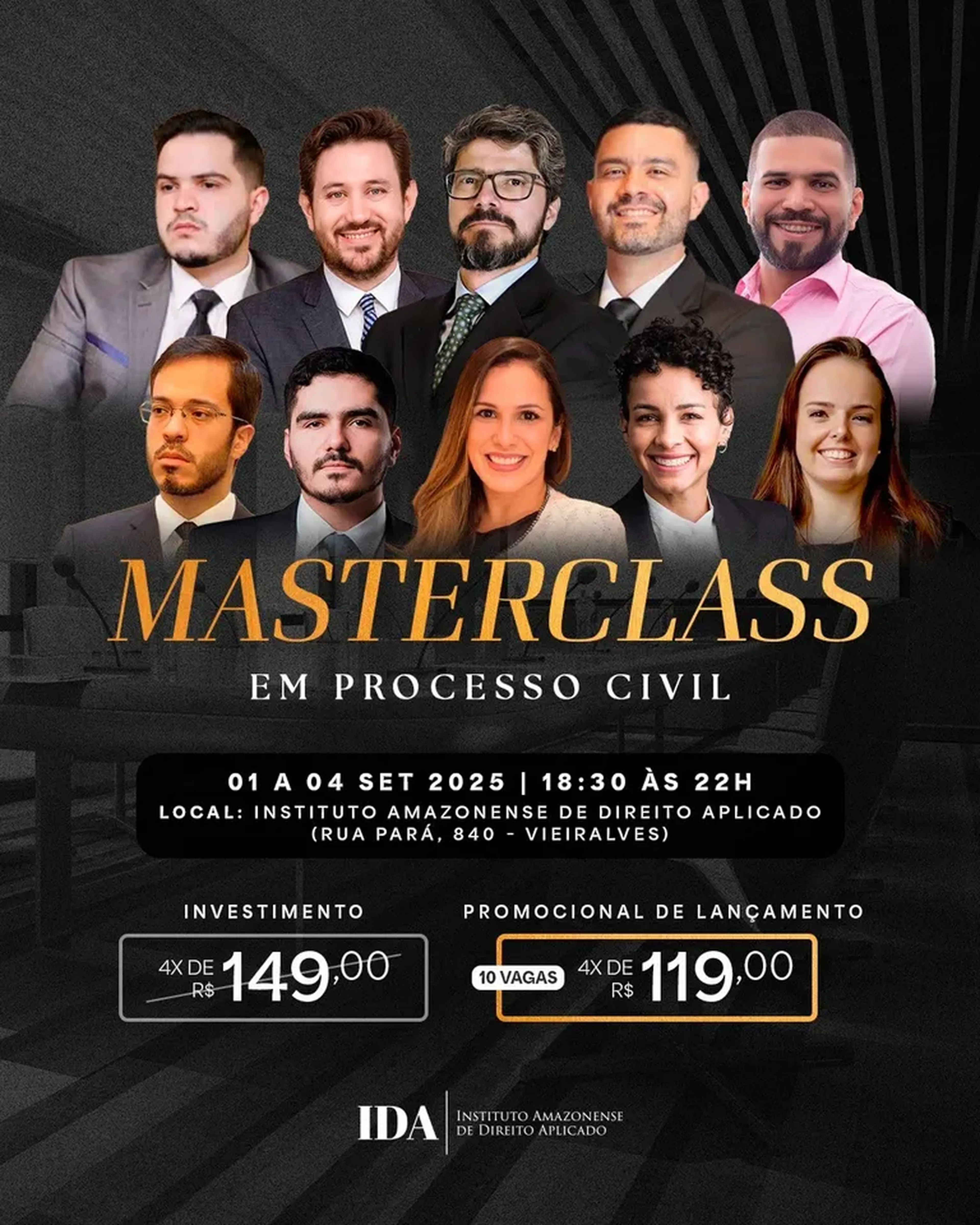 Masterclass em processo civil imagem