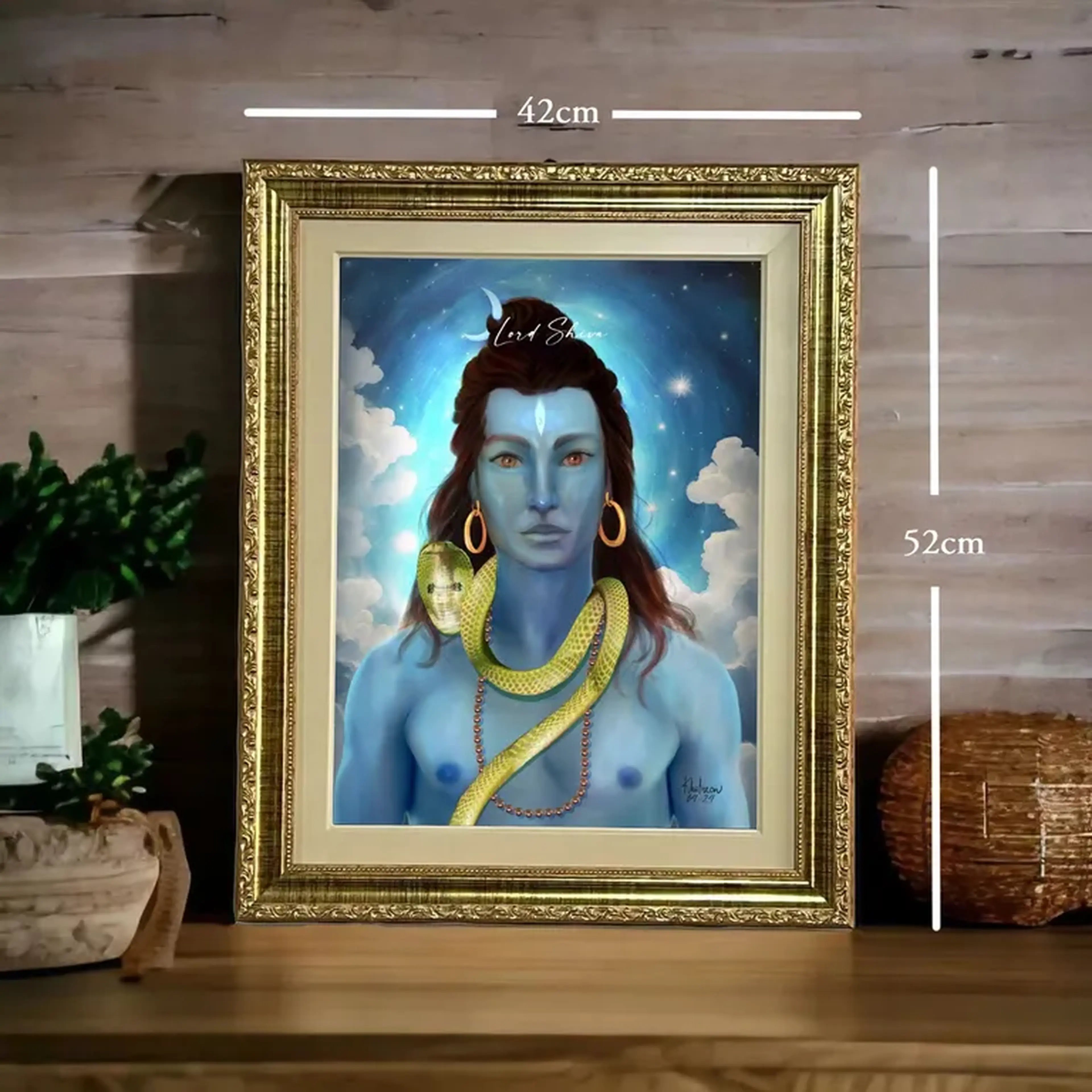 Quadro P- Shiva imagem