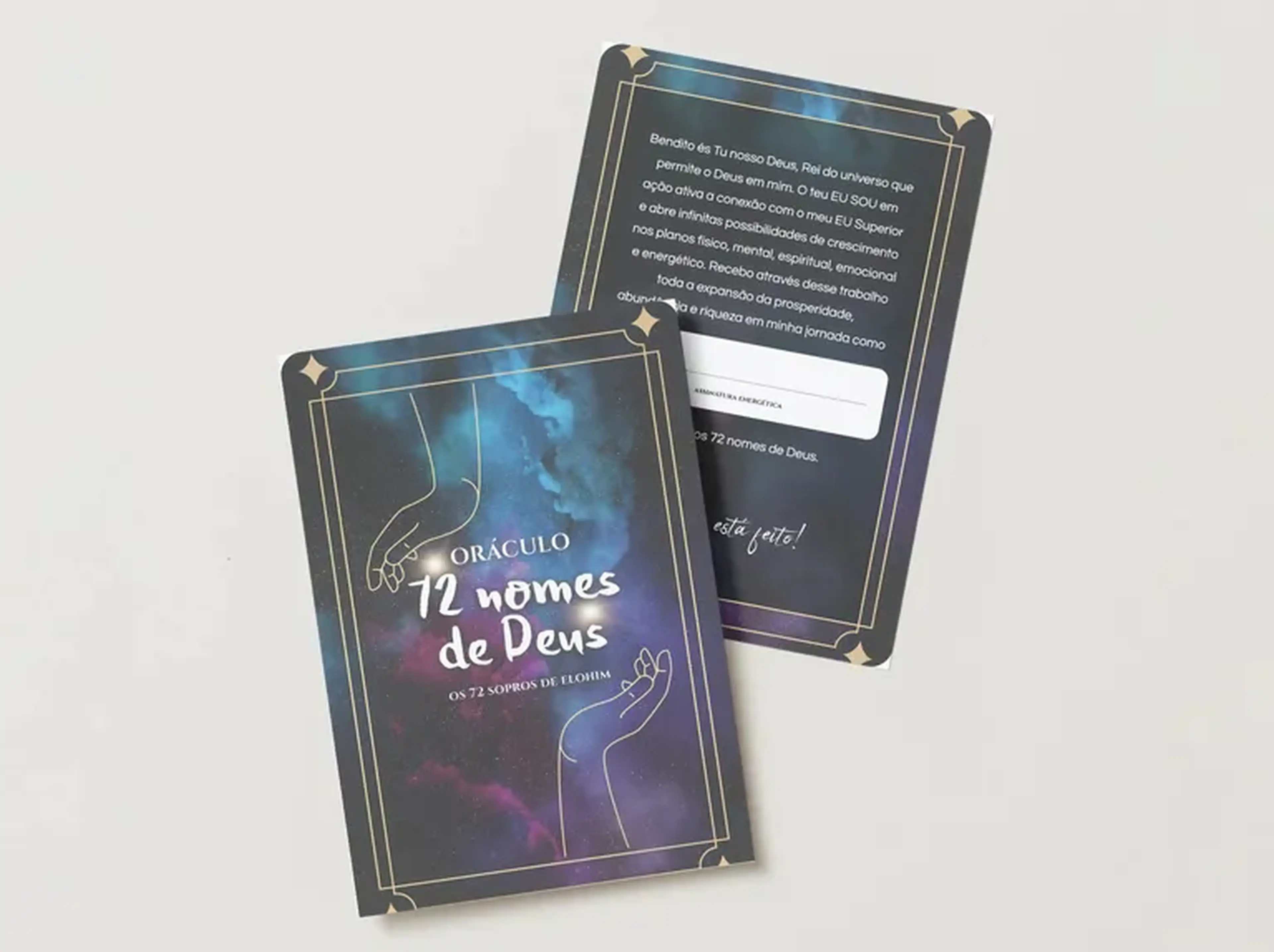 Tarot 72 nomes de Deus imagem