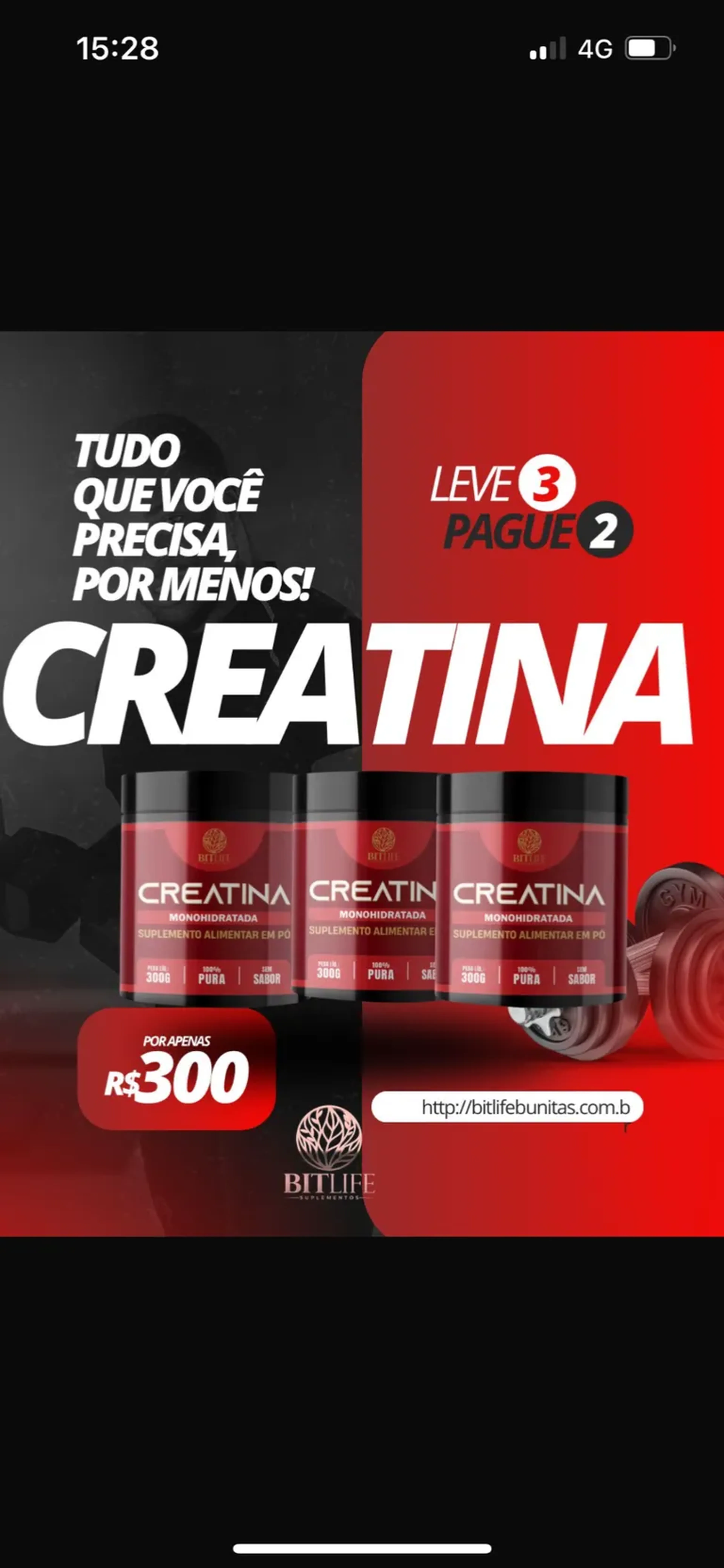 Creatina imagem
