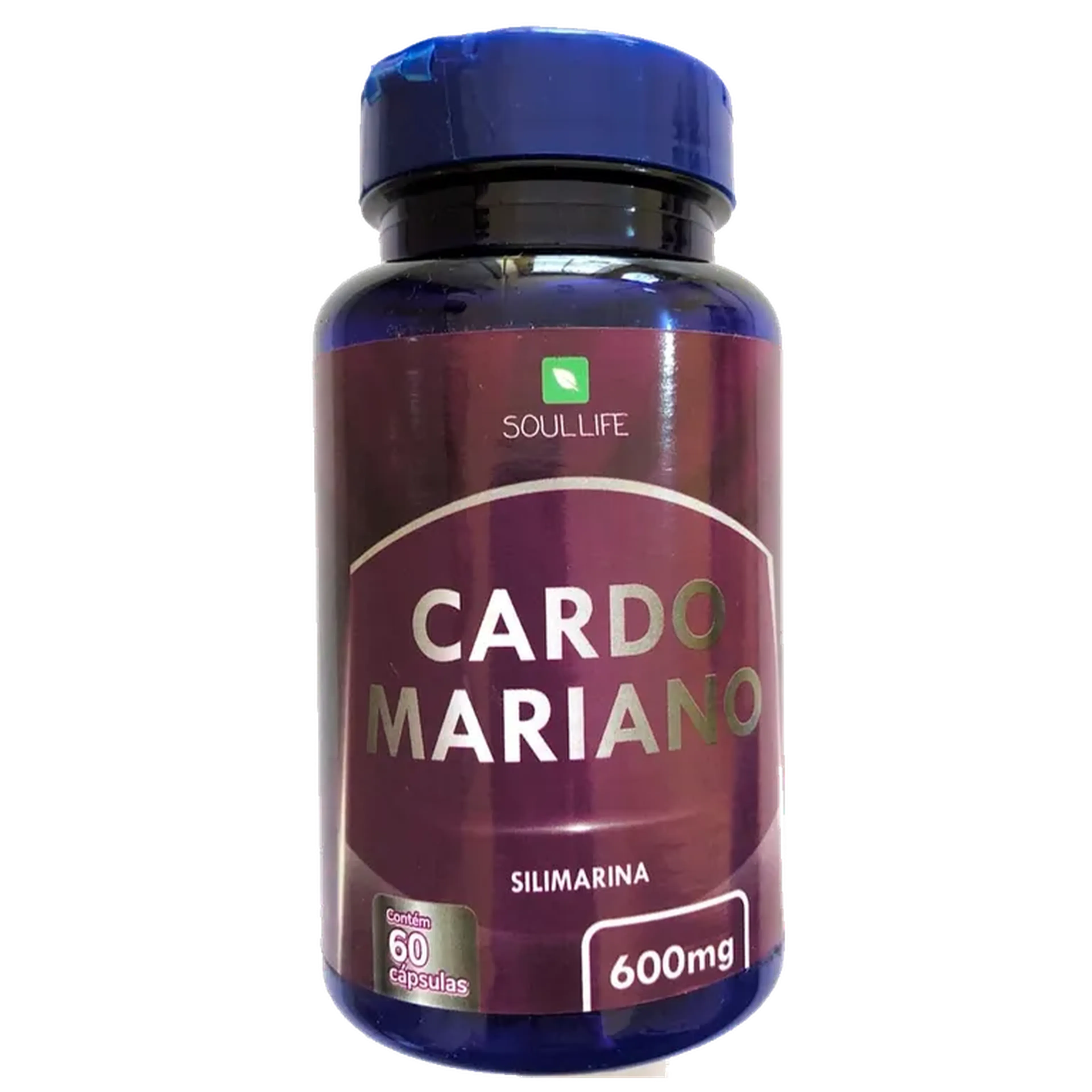 Silimarina Cardo Mariano 60 Capsula 600mg imagem