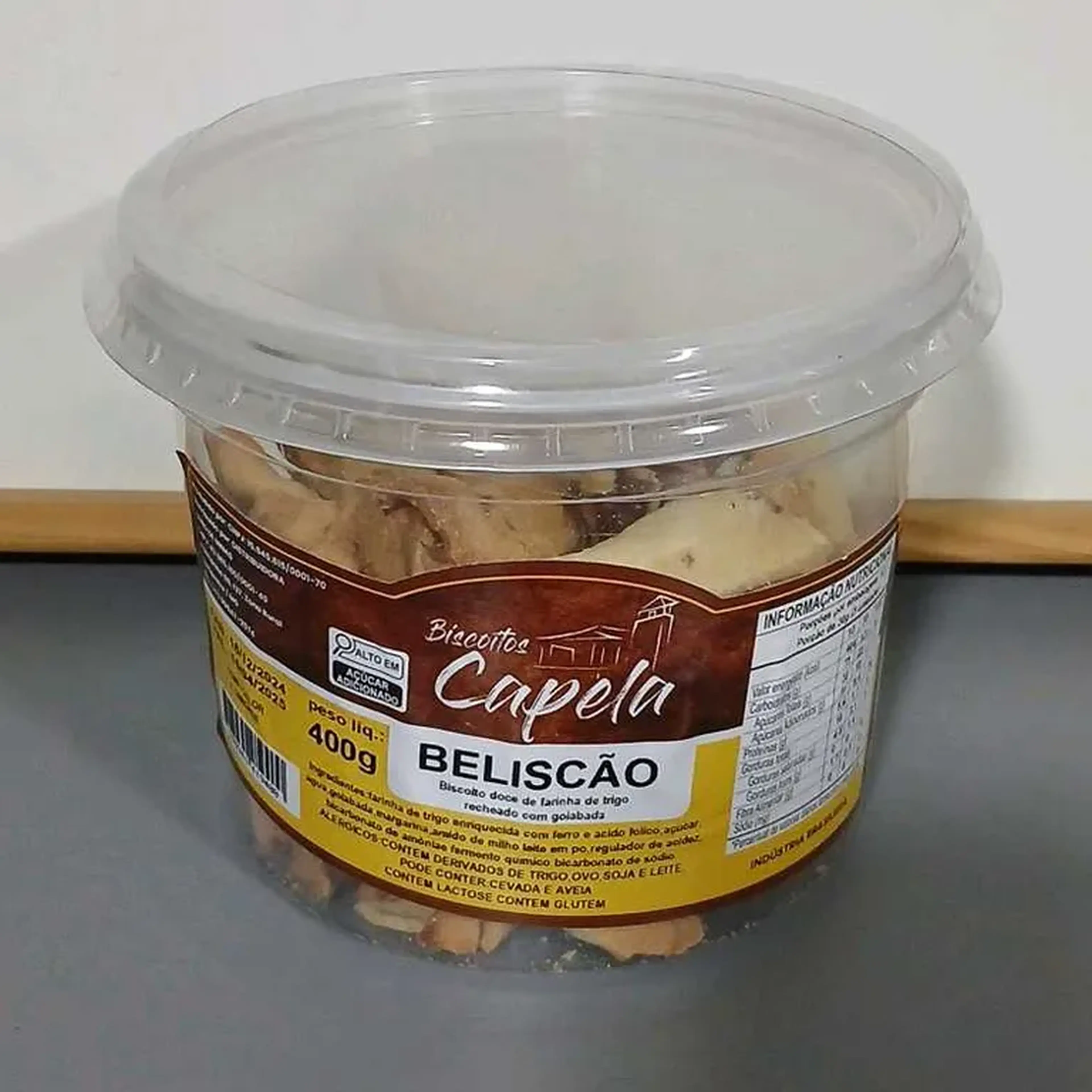 Biscoito Beliscão C Goiabada 400g imagem