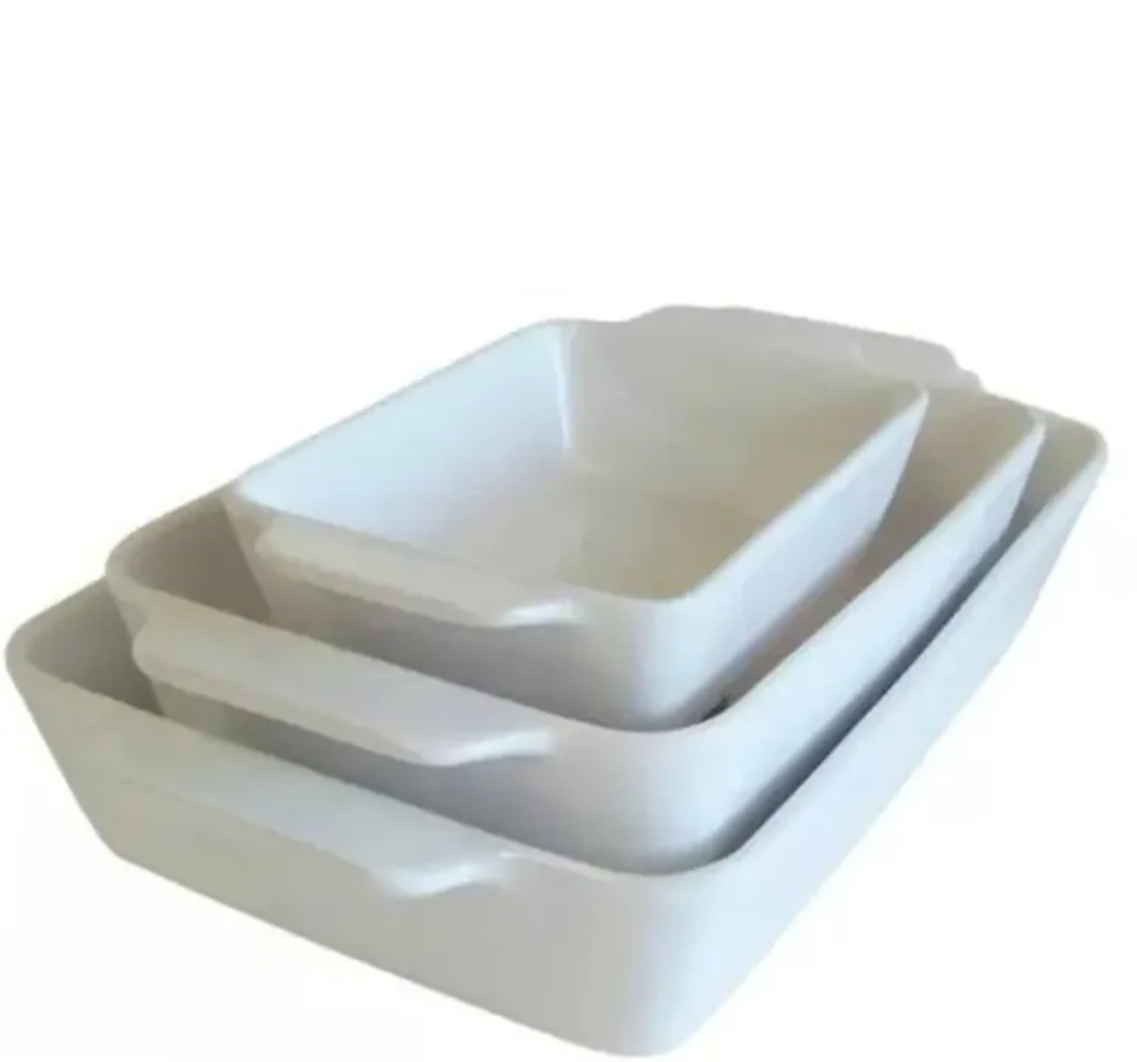 Kit de assadeira de porcelana. imagem