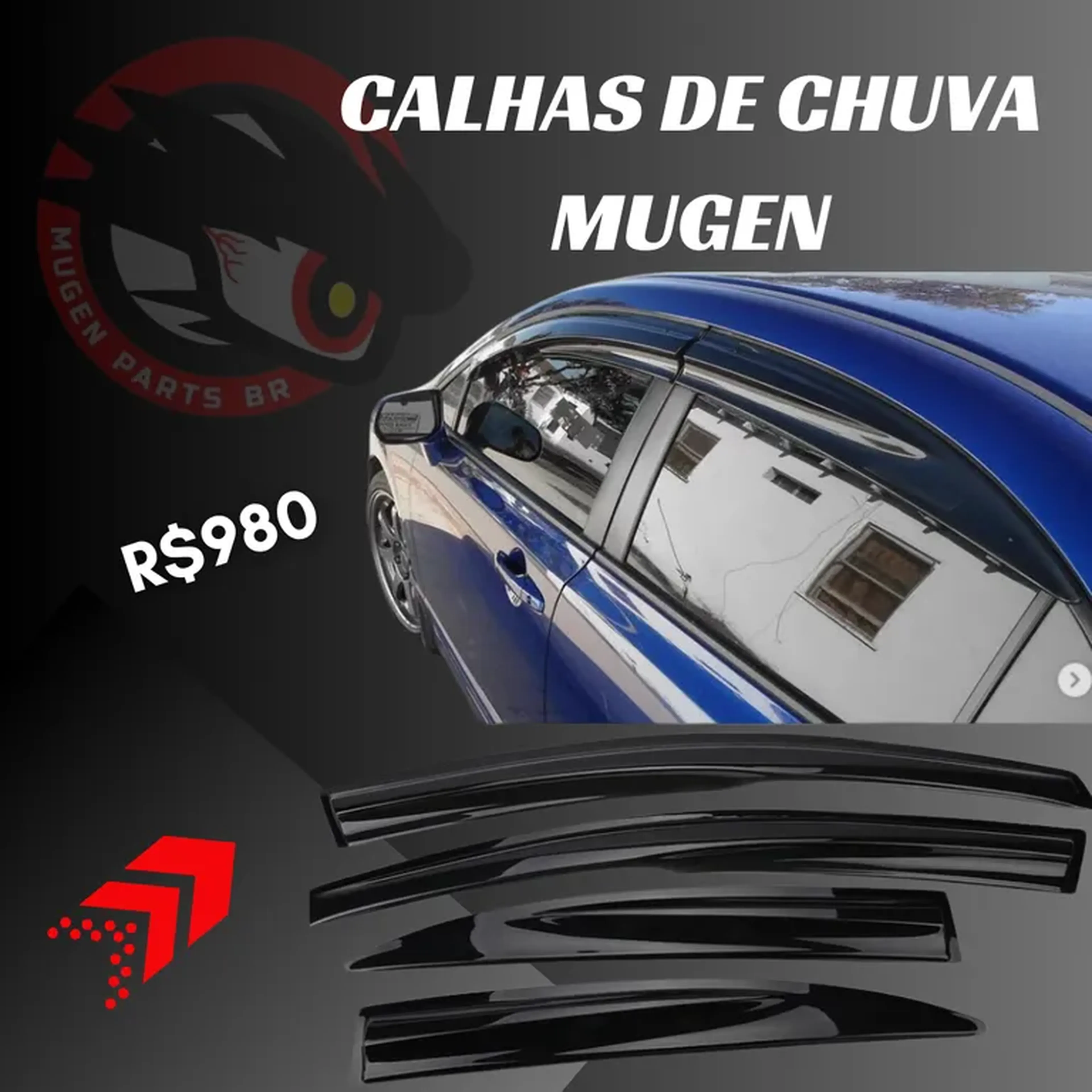 Calhas de Chuva Mugen imagem