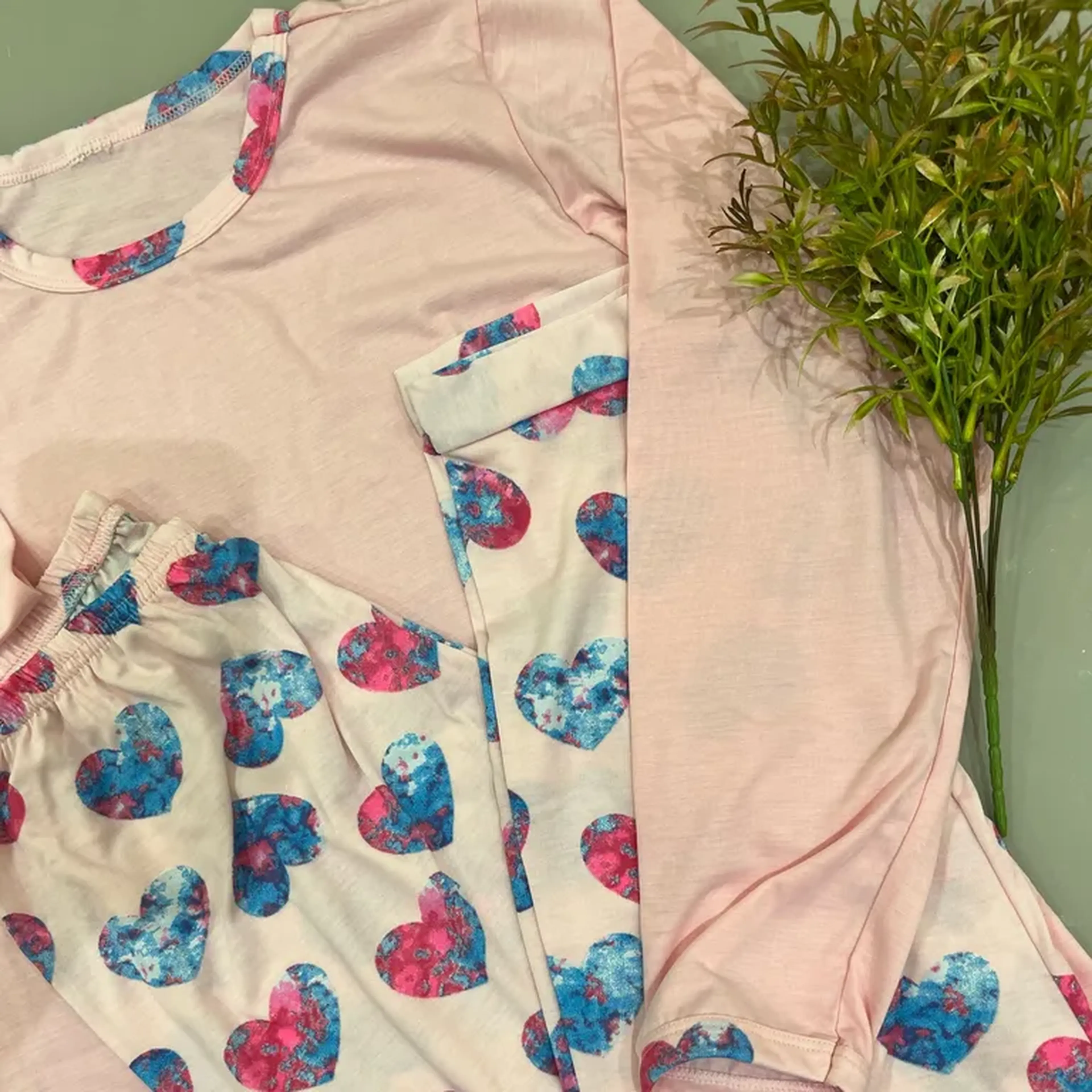 Conjunto pijama longo PV imagem