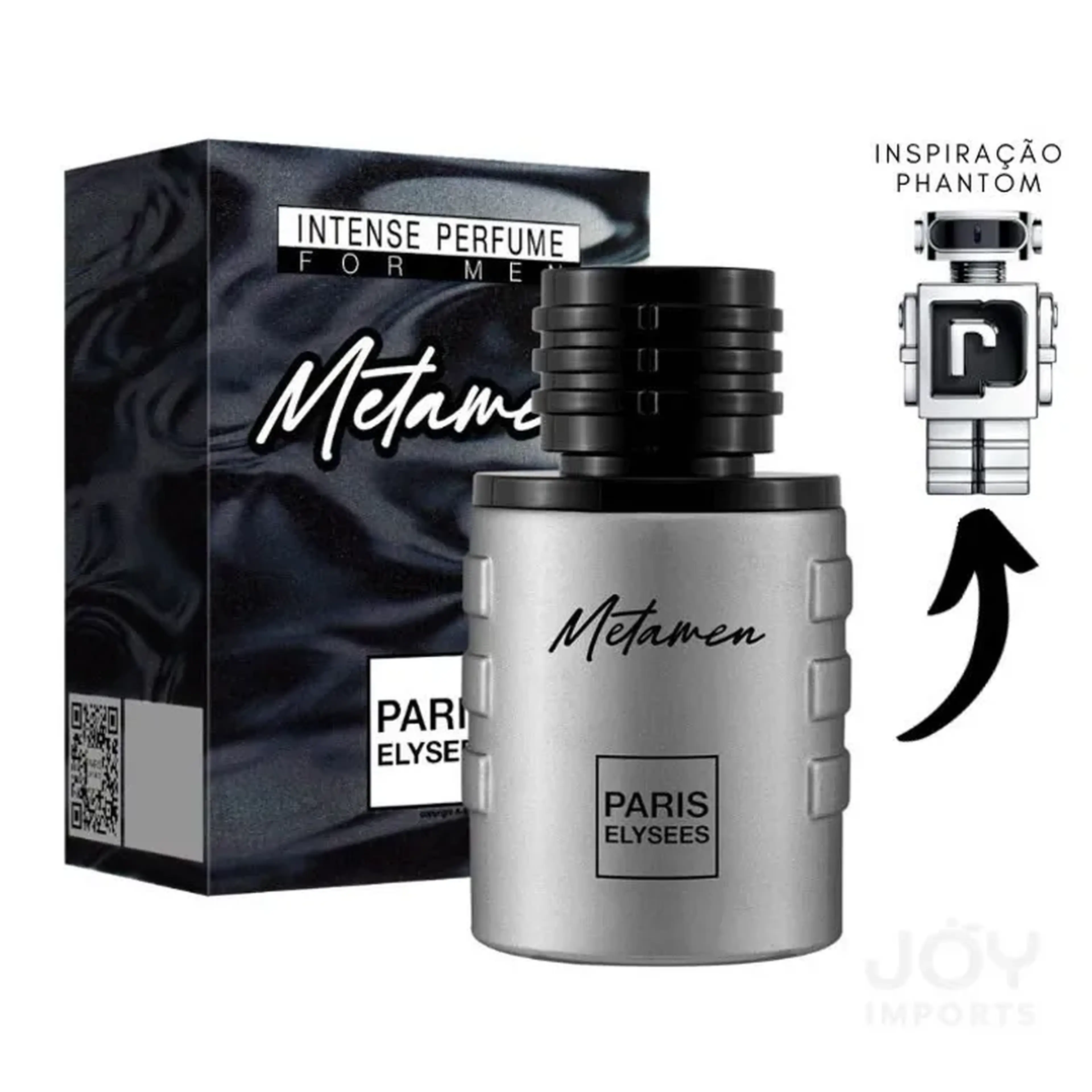 Metamen Paris Elysees Masculino 100ml Contratipo Phantom imagem