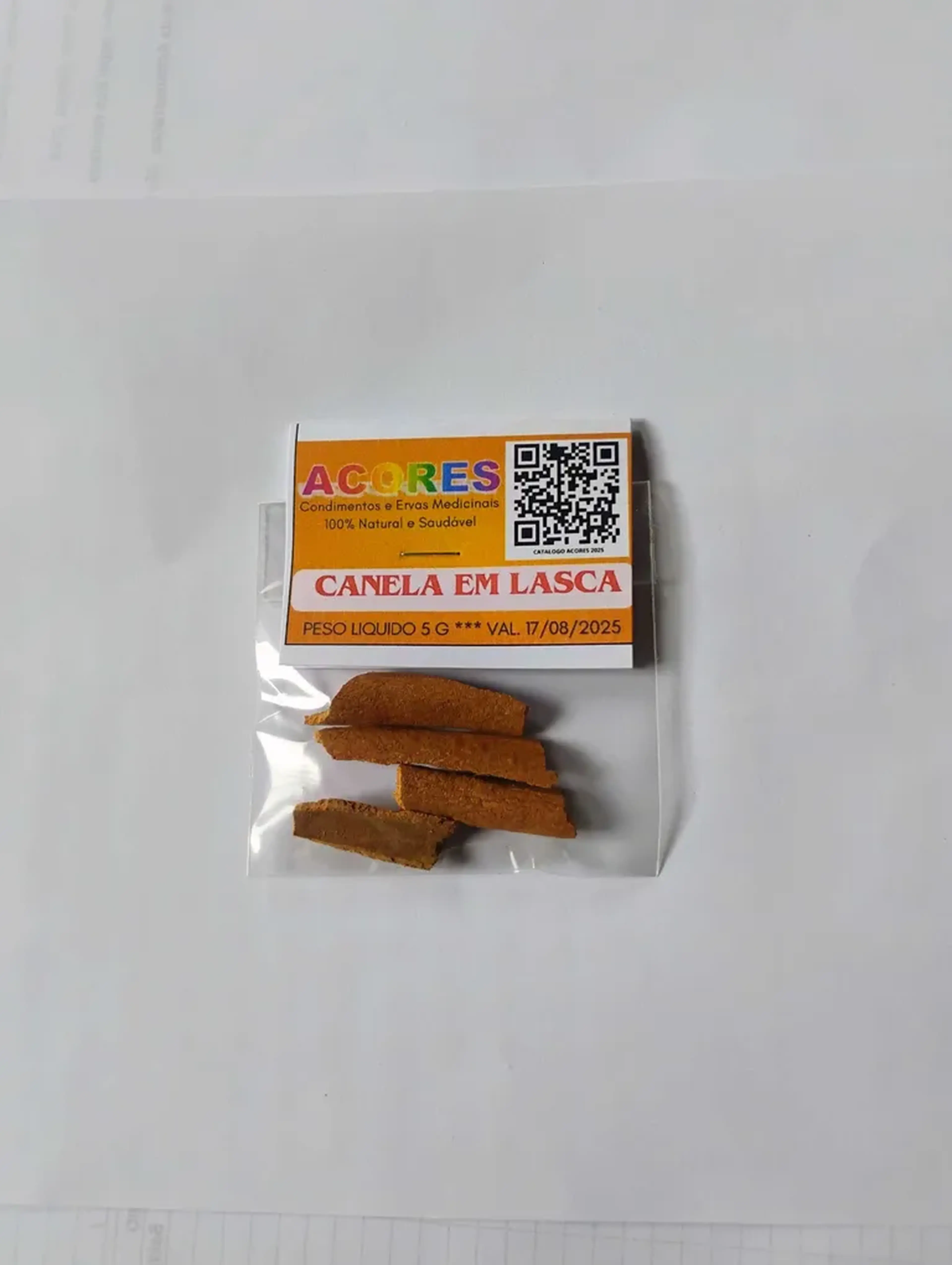 Canela em Lasca ACORES 5 gr imagem
