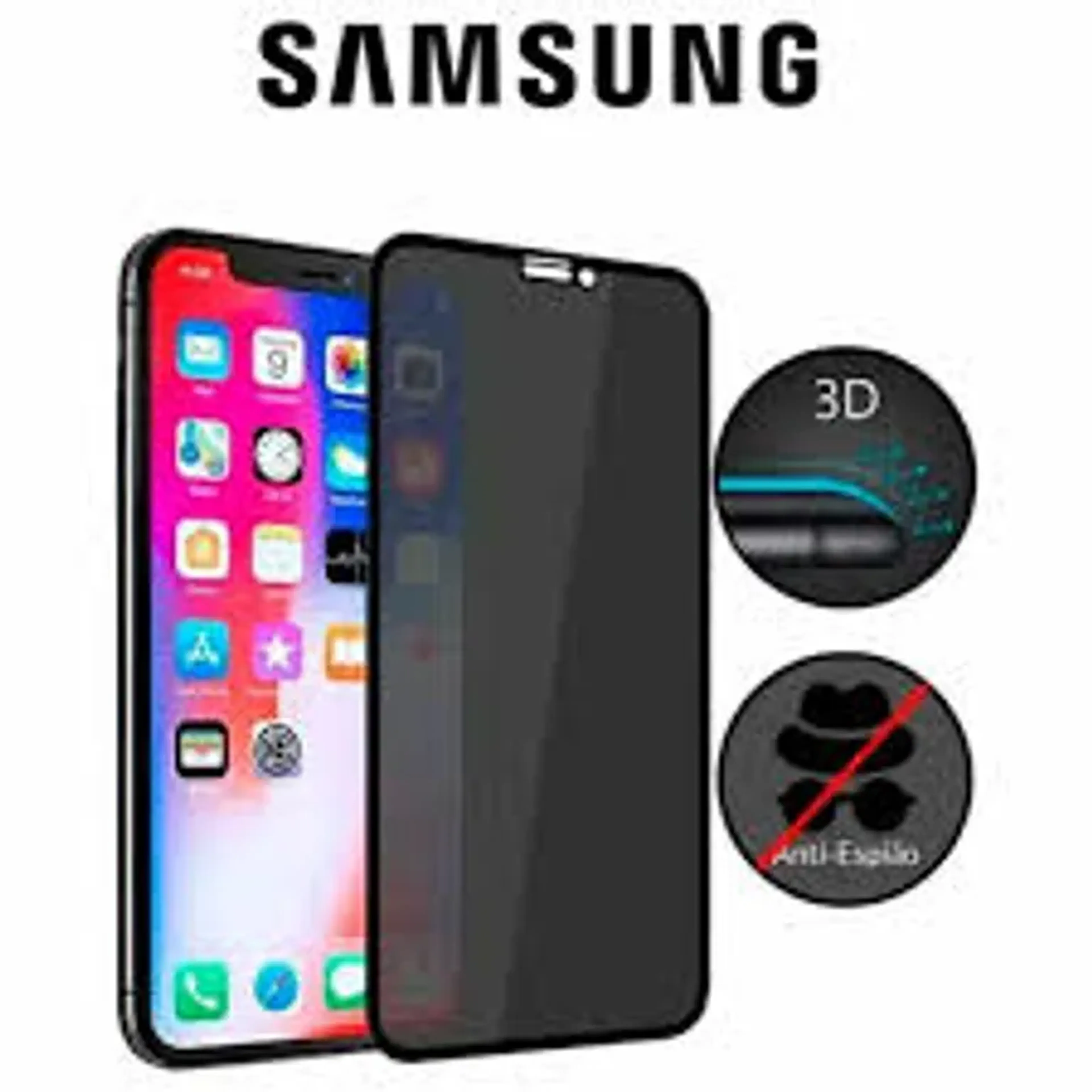 Pelicula Para Galaxy A21, A21S, Infinix X6552B, G15, De Privacid imagem