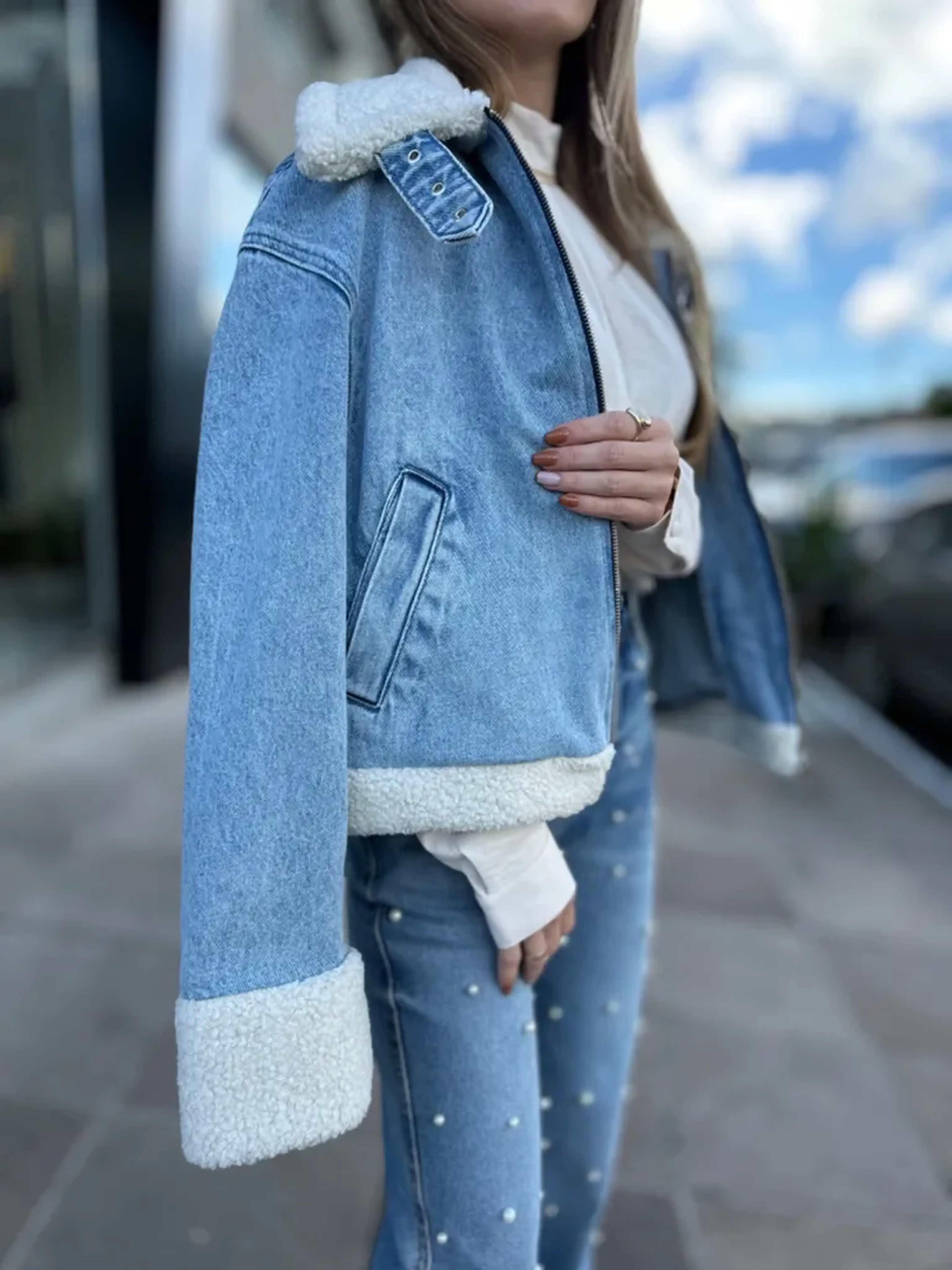 Jaqueta jeans imagem