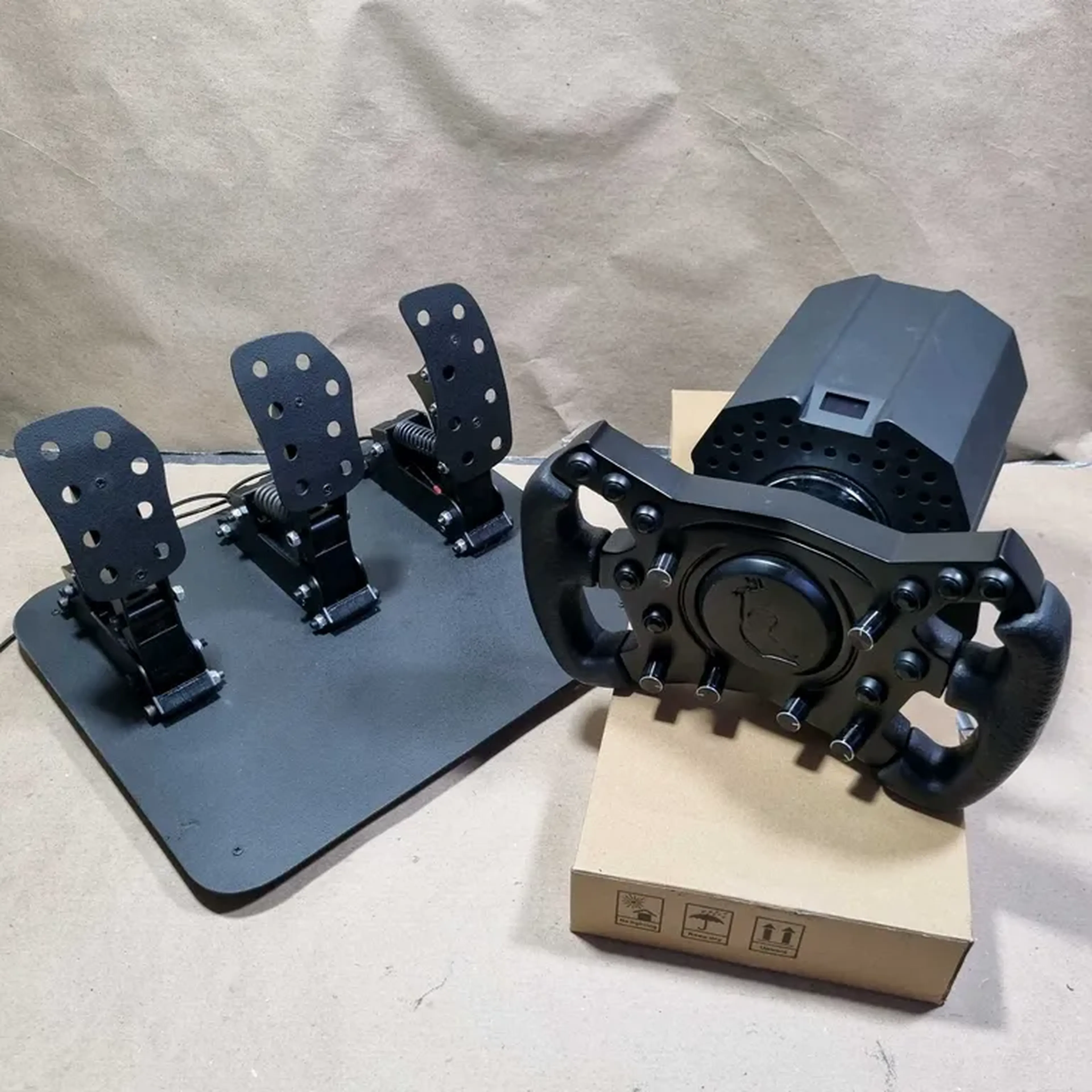 kit base volante e pedais imagem