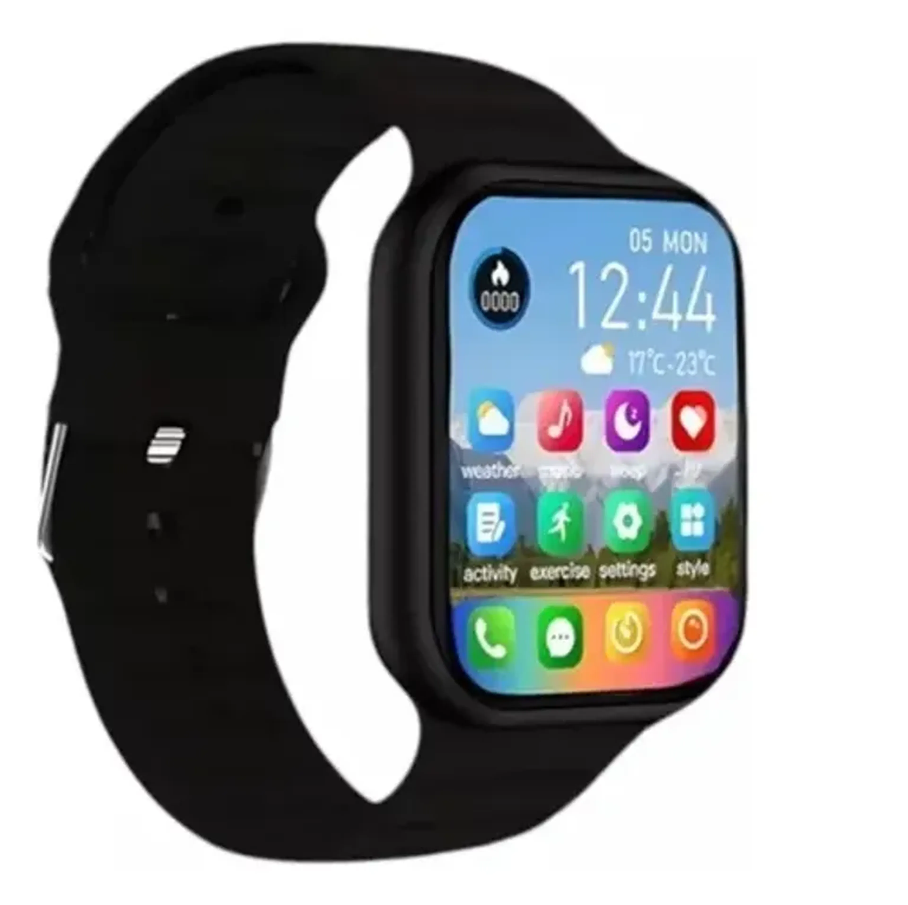 Smartwatch XWear Xh9 PRETO 48mm Função Dois Gestos imagem