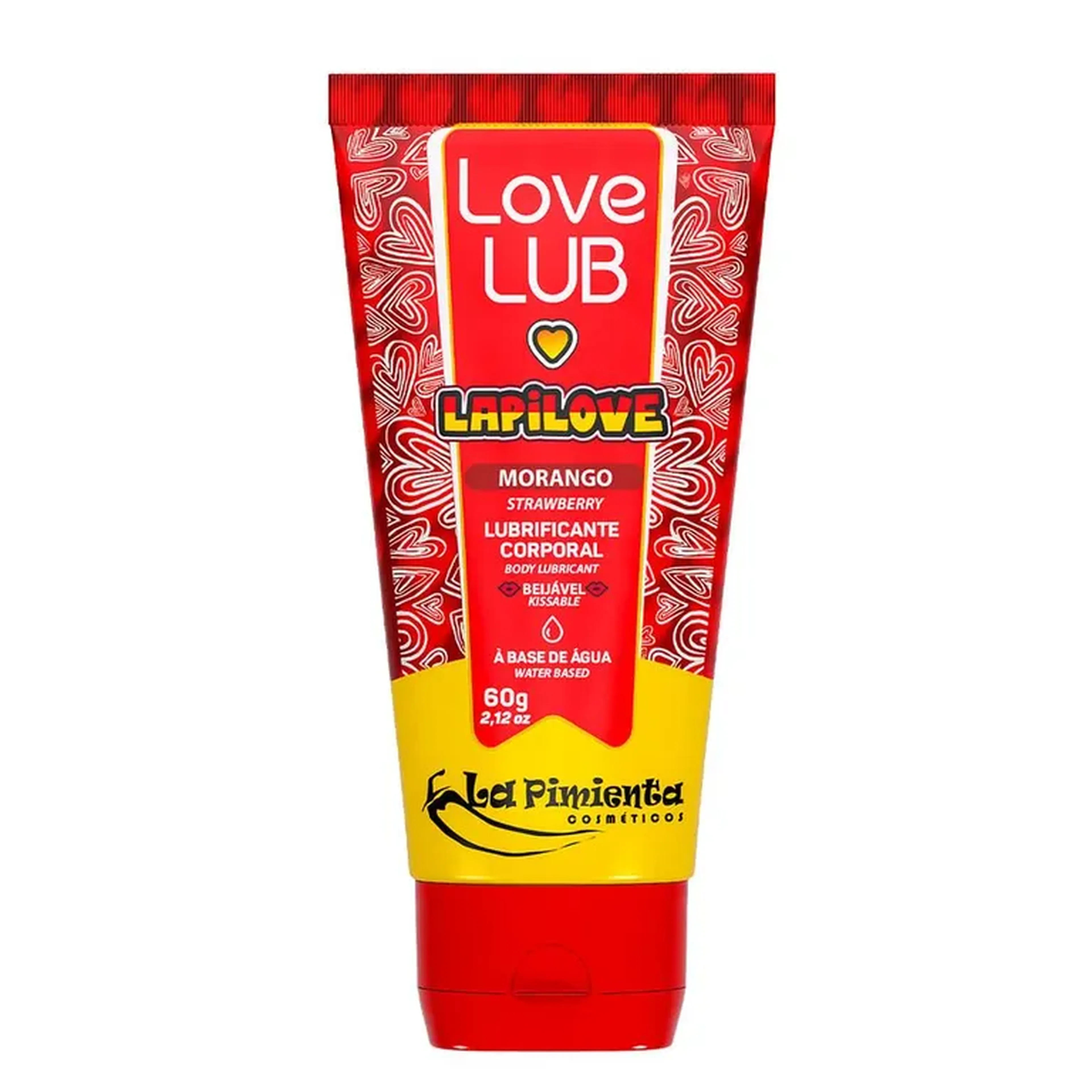 Love Lub LapiLove Lubrificante Corporal Beijável 60g La Pimienta imagem