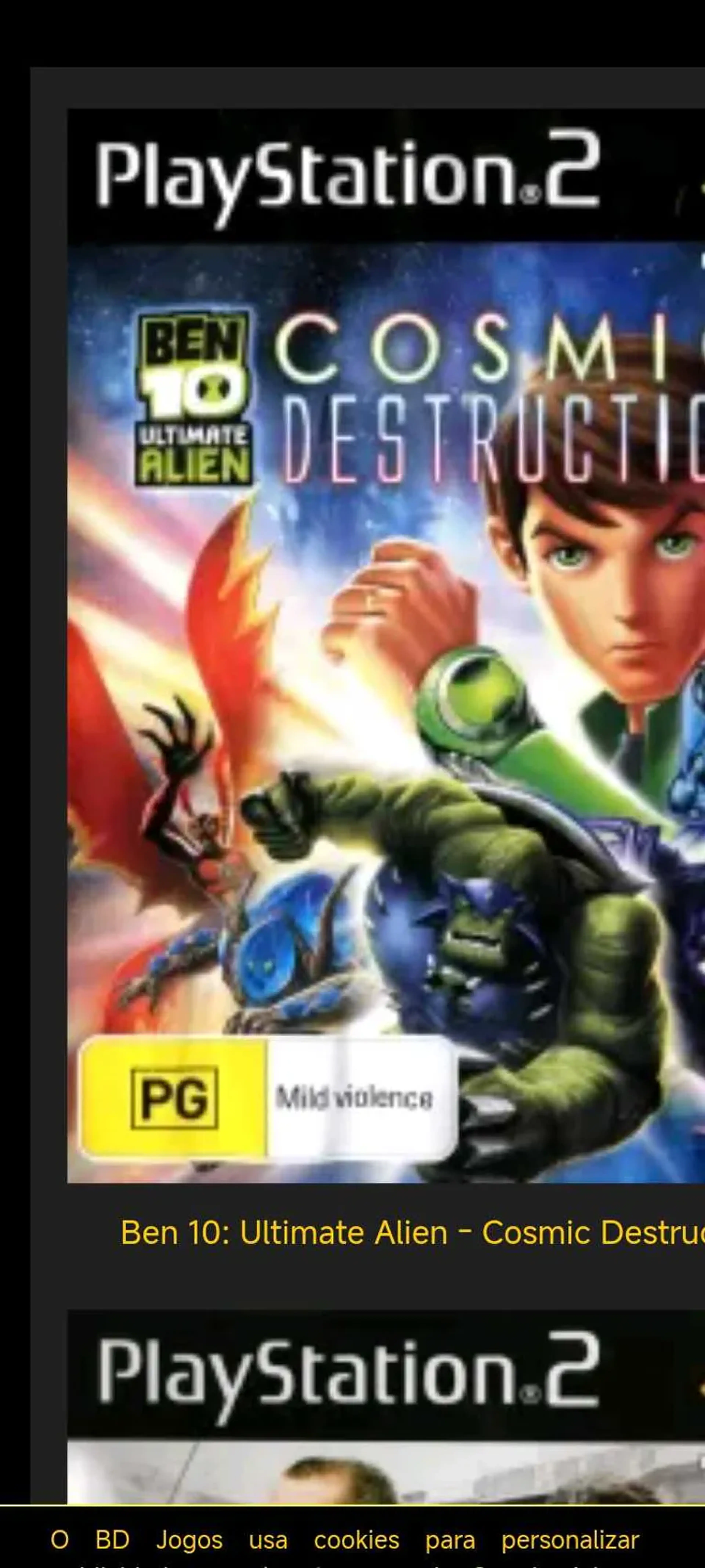 Jogo para PlayStation 2 imagem