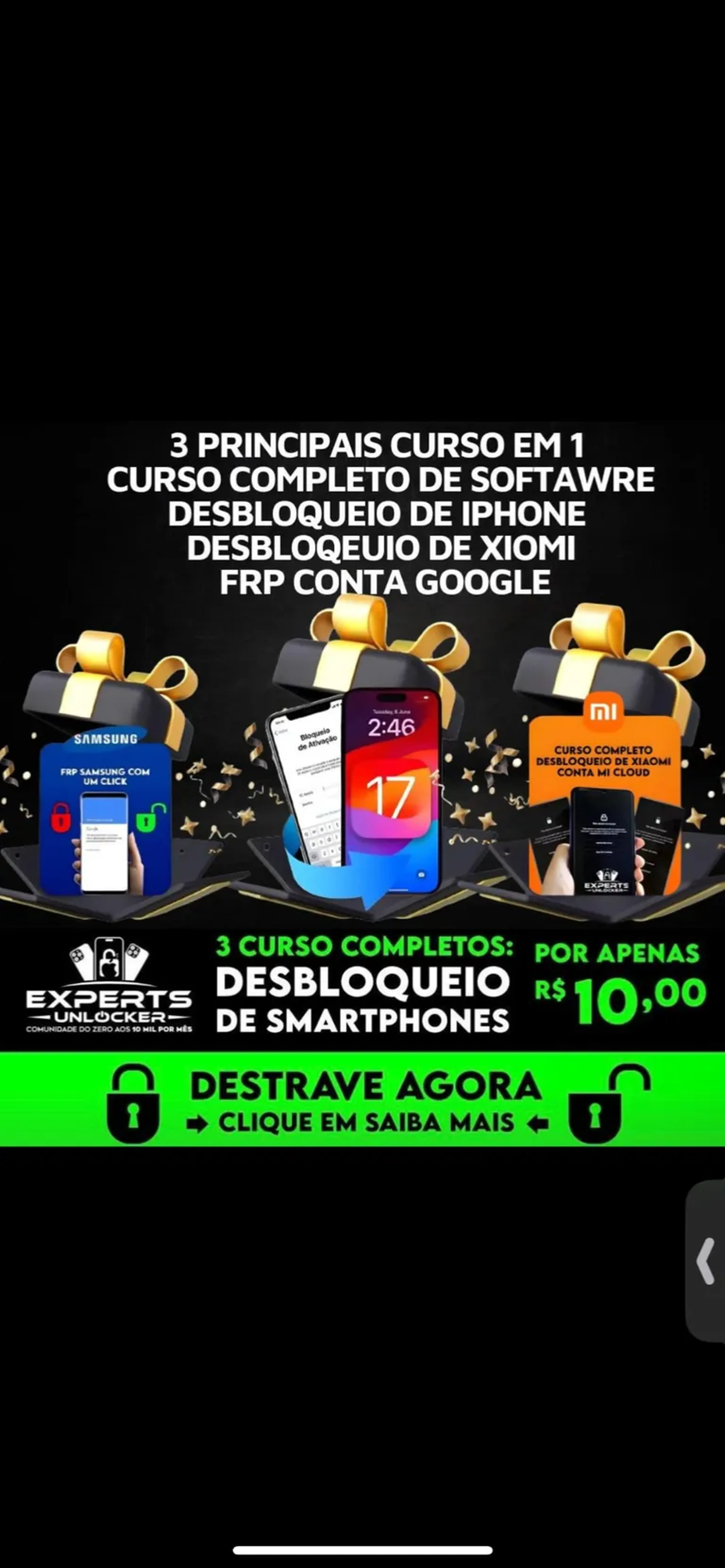 CURSO DEBLOQUEIO 1.0 imagem