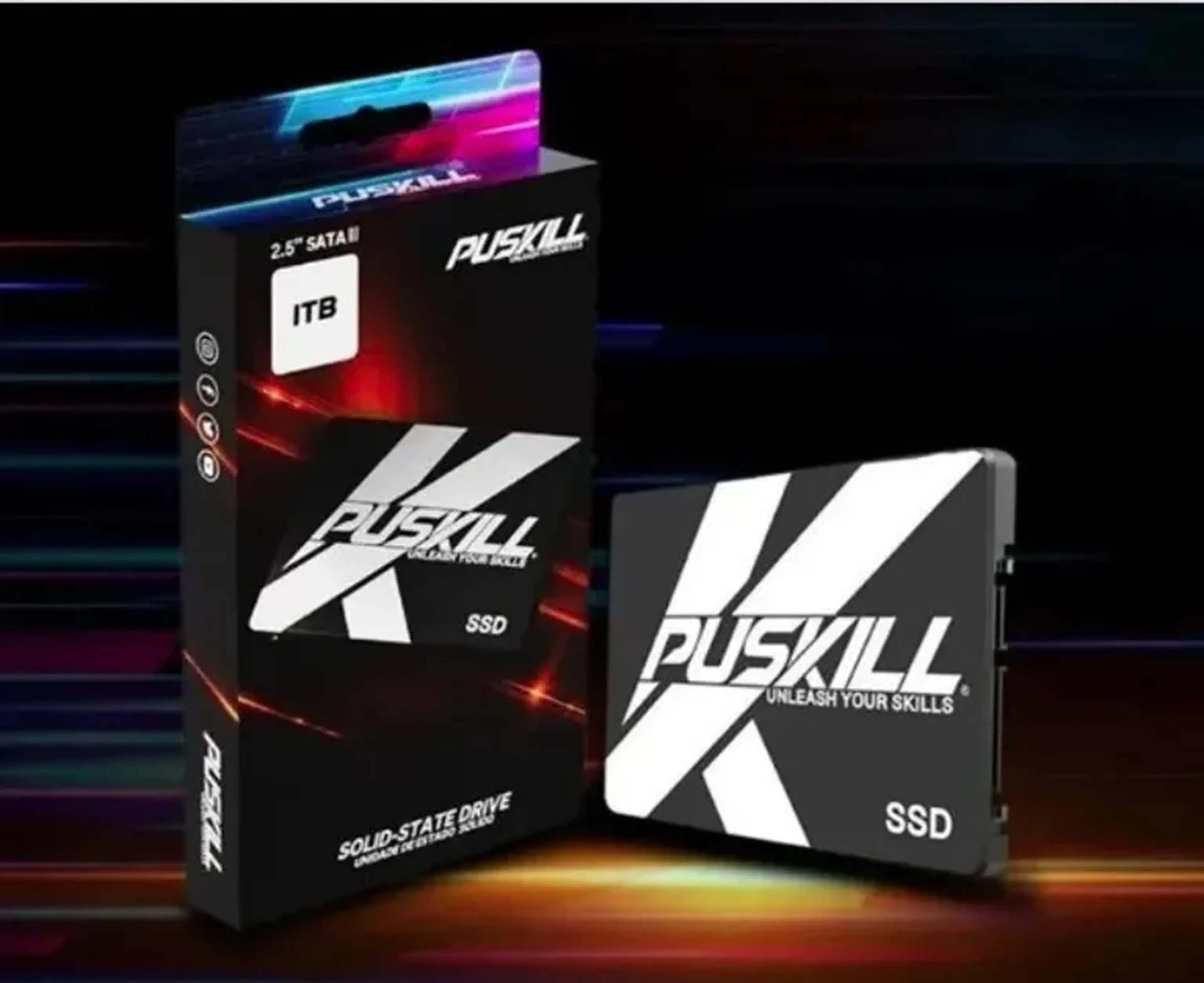 SSD PUSKILL 120 GB imagem