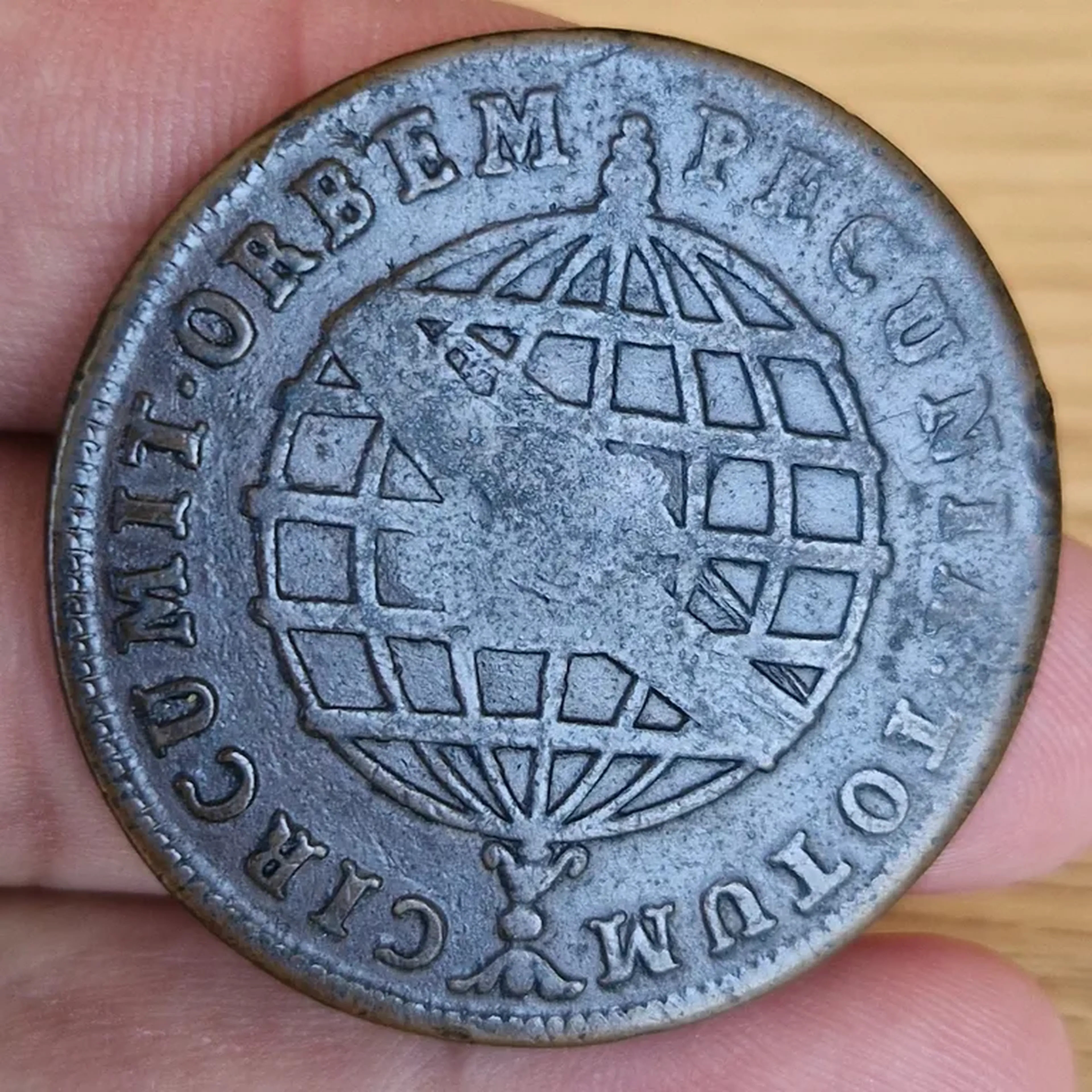 XL Réis - 1786 Com Escudete - Frete Grátis imagem