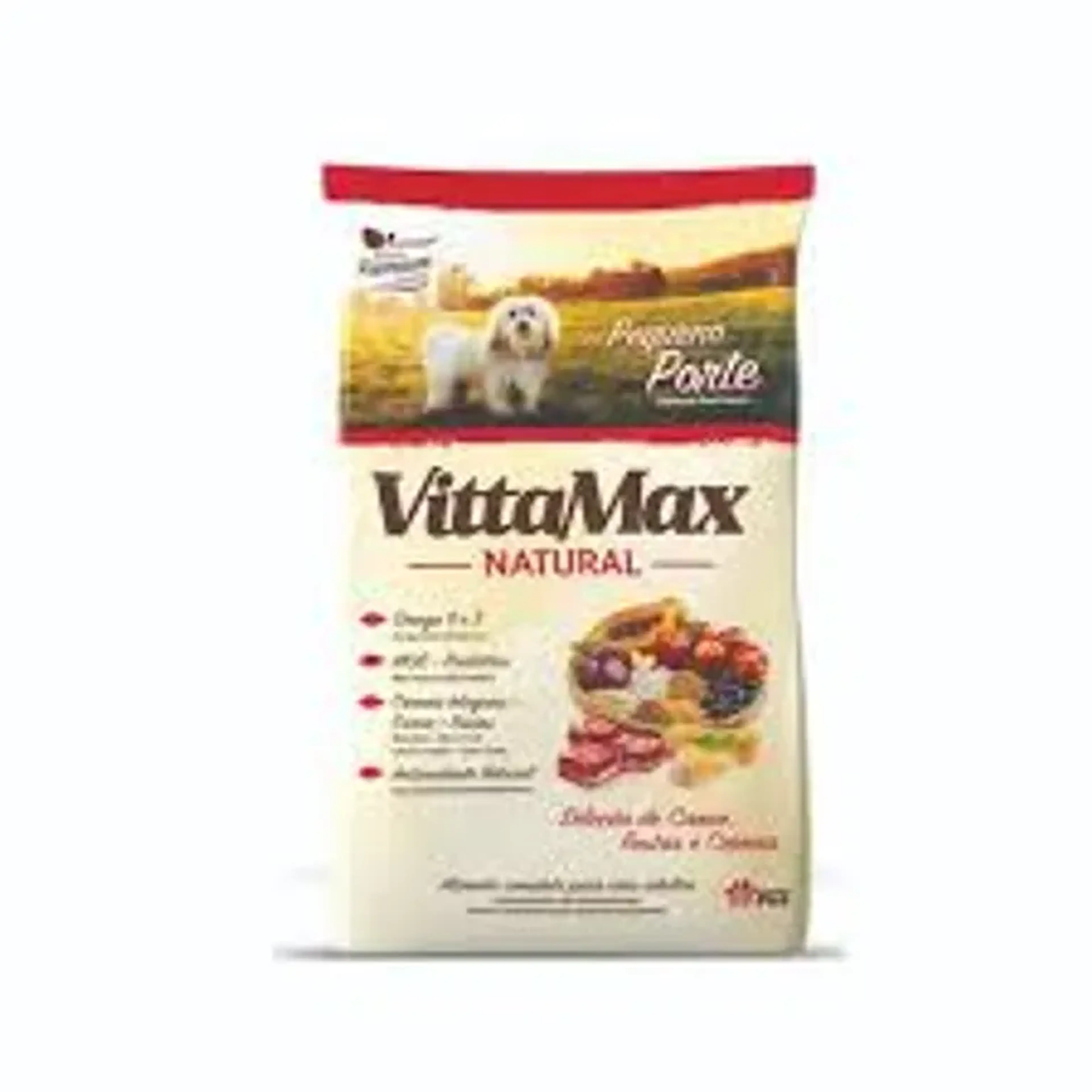 Vittamax Natural Peq. Porte 15kg - buscar na loja imagem