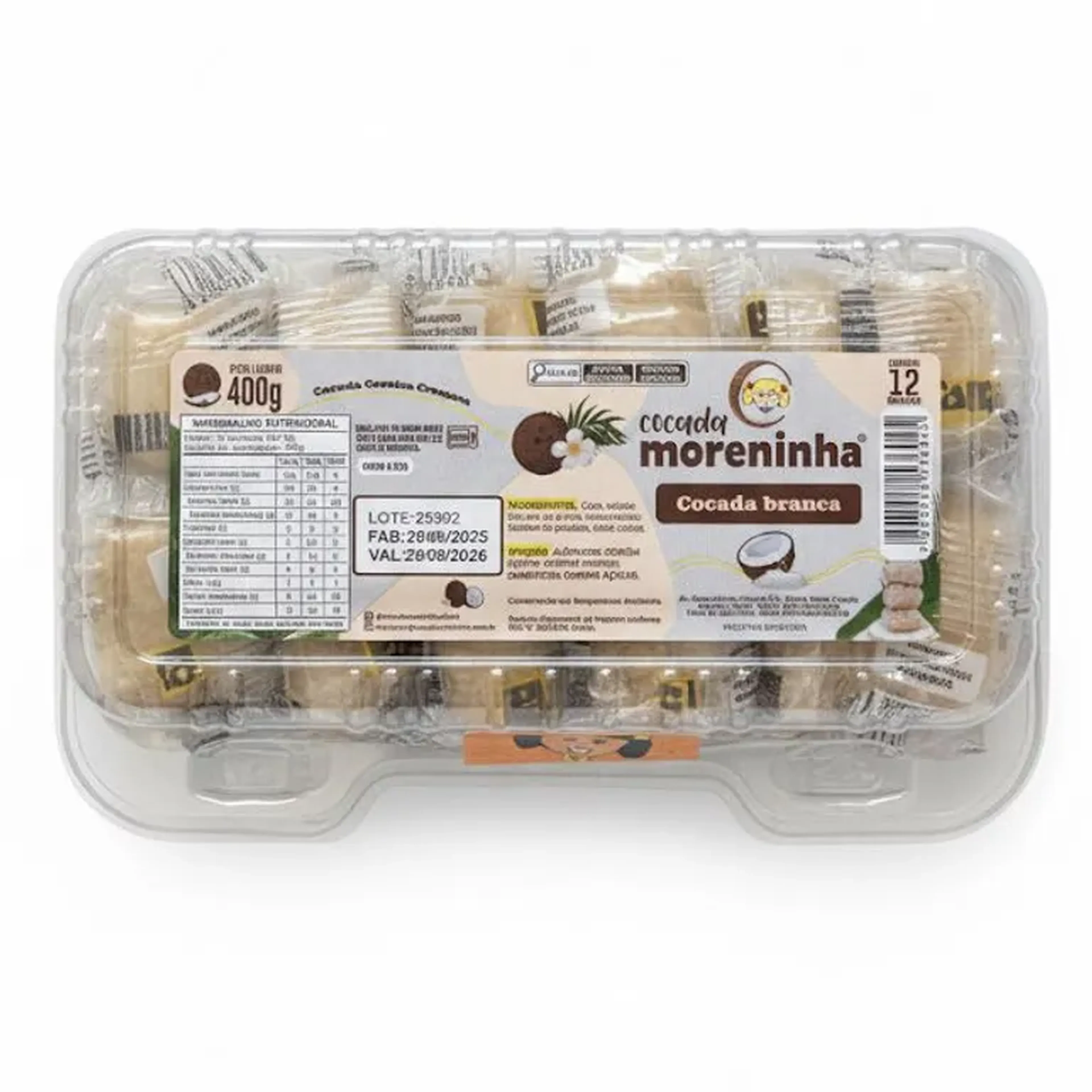 Cocada moreninha (Branquinha) imagem