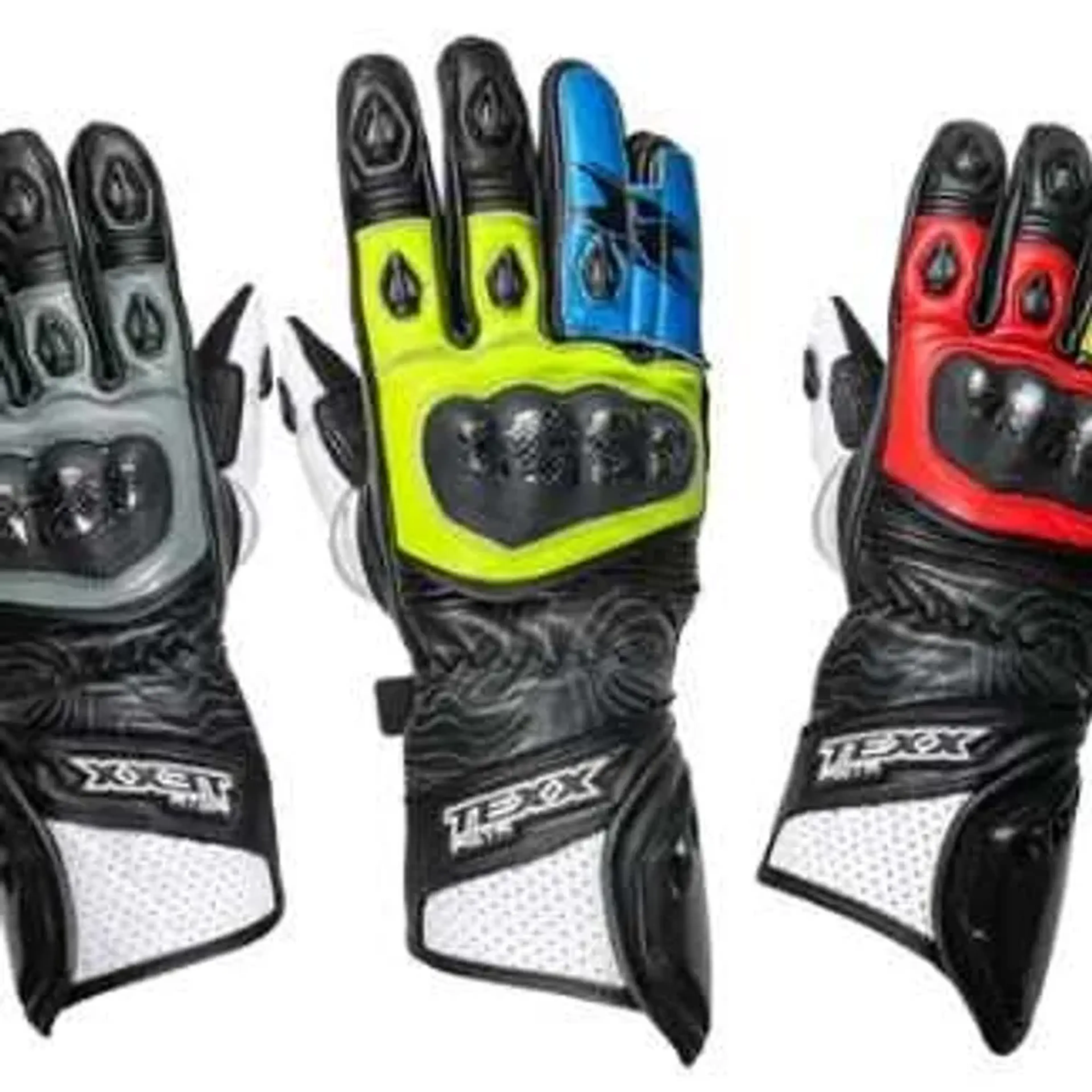 LUVA COURO TEXX PISTA RACING imagem
