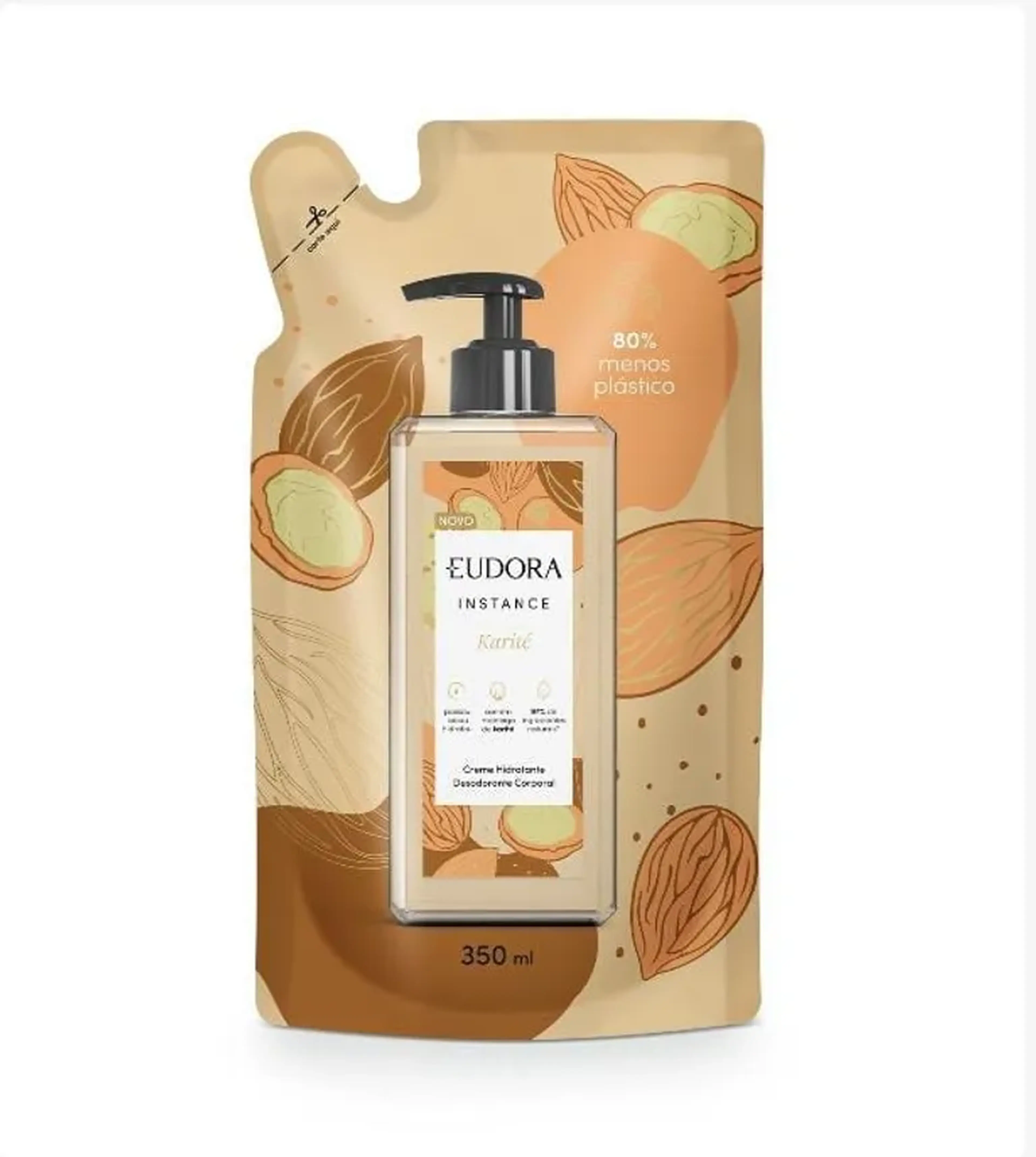 Refil Creme Hidratante Desodorante Corporal Instan imagem