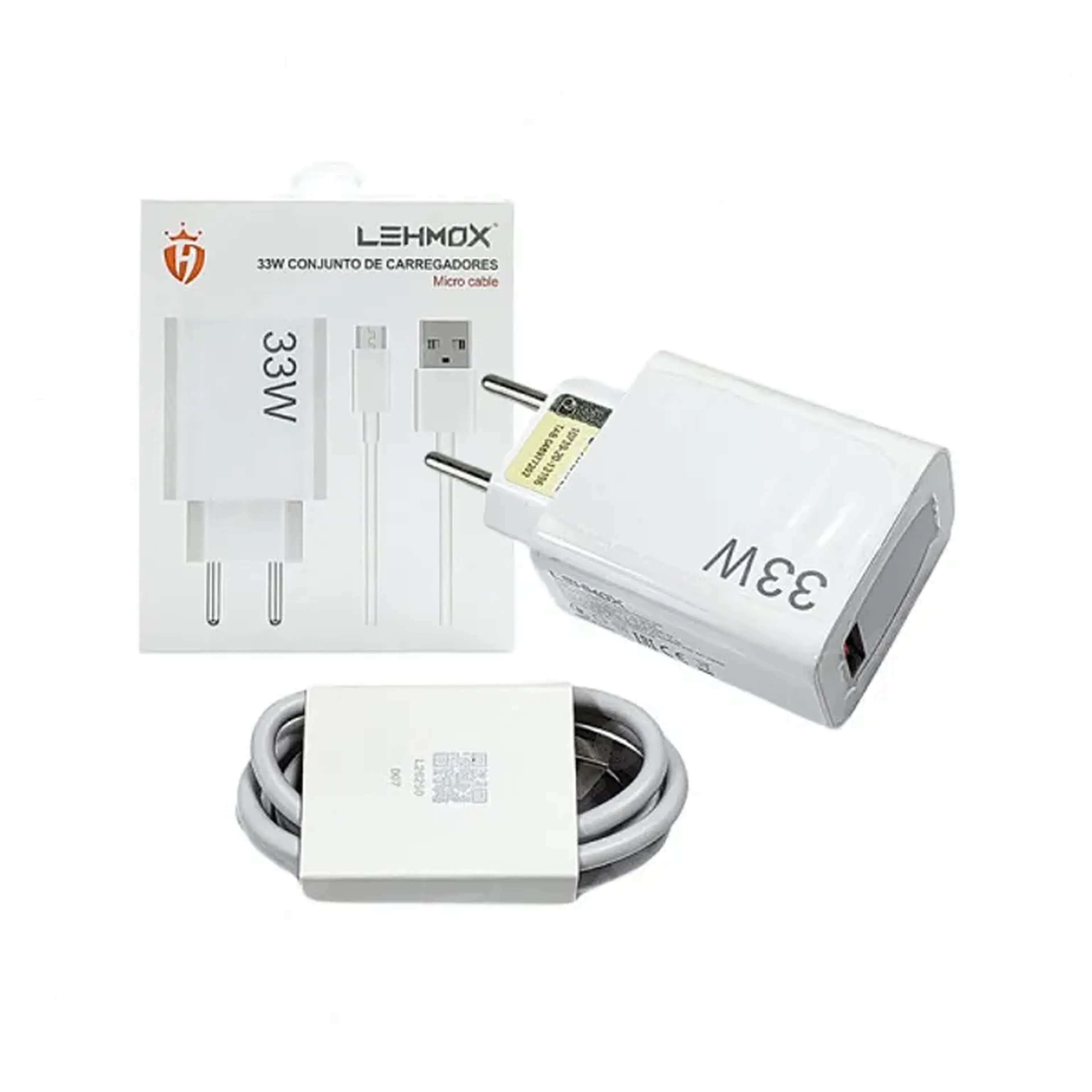 Carregador completo lehmox 33W imagem