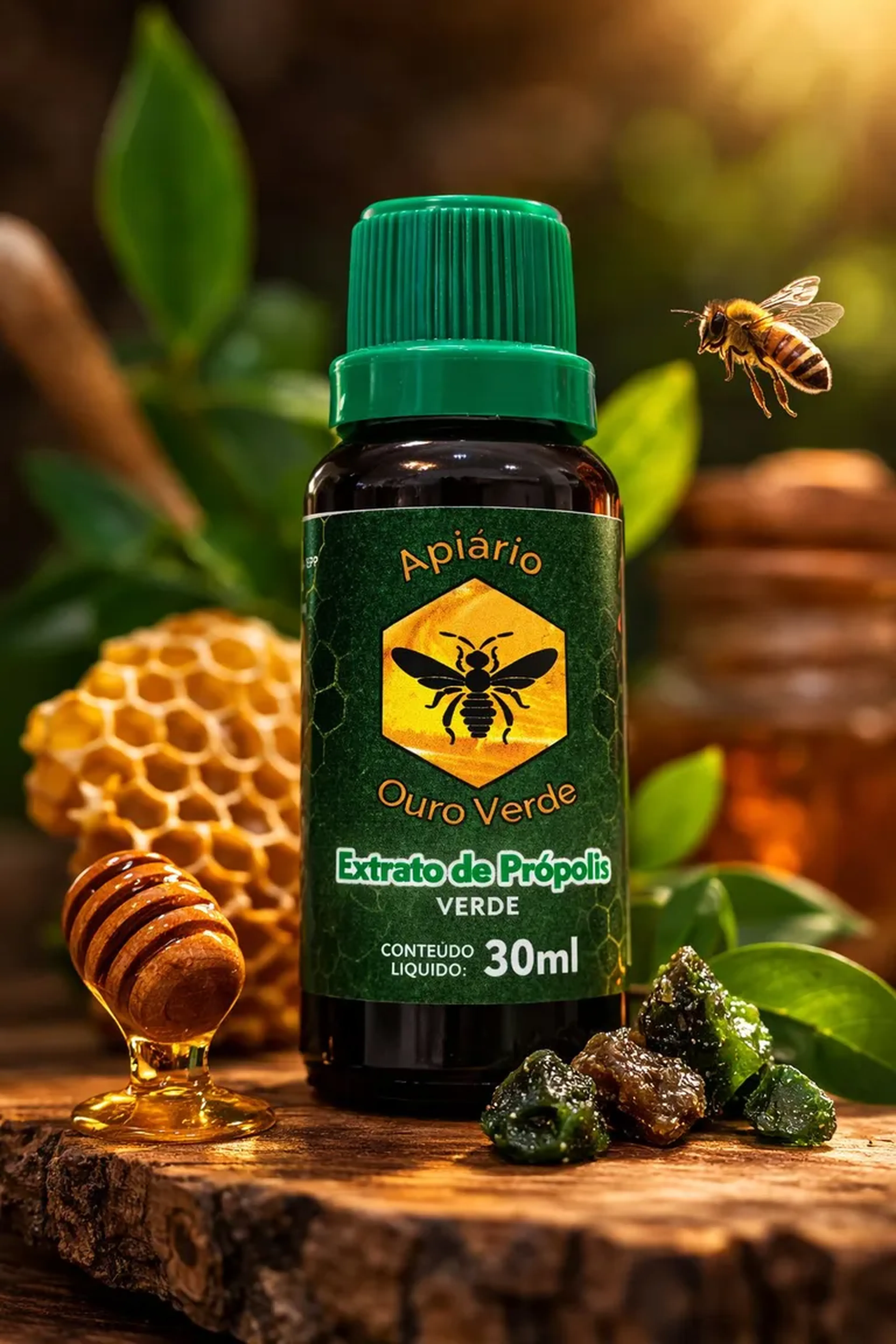 EXTRATO DE PROPOLIS VERDE 30ML imagem