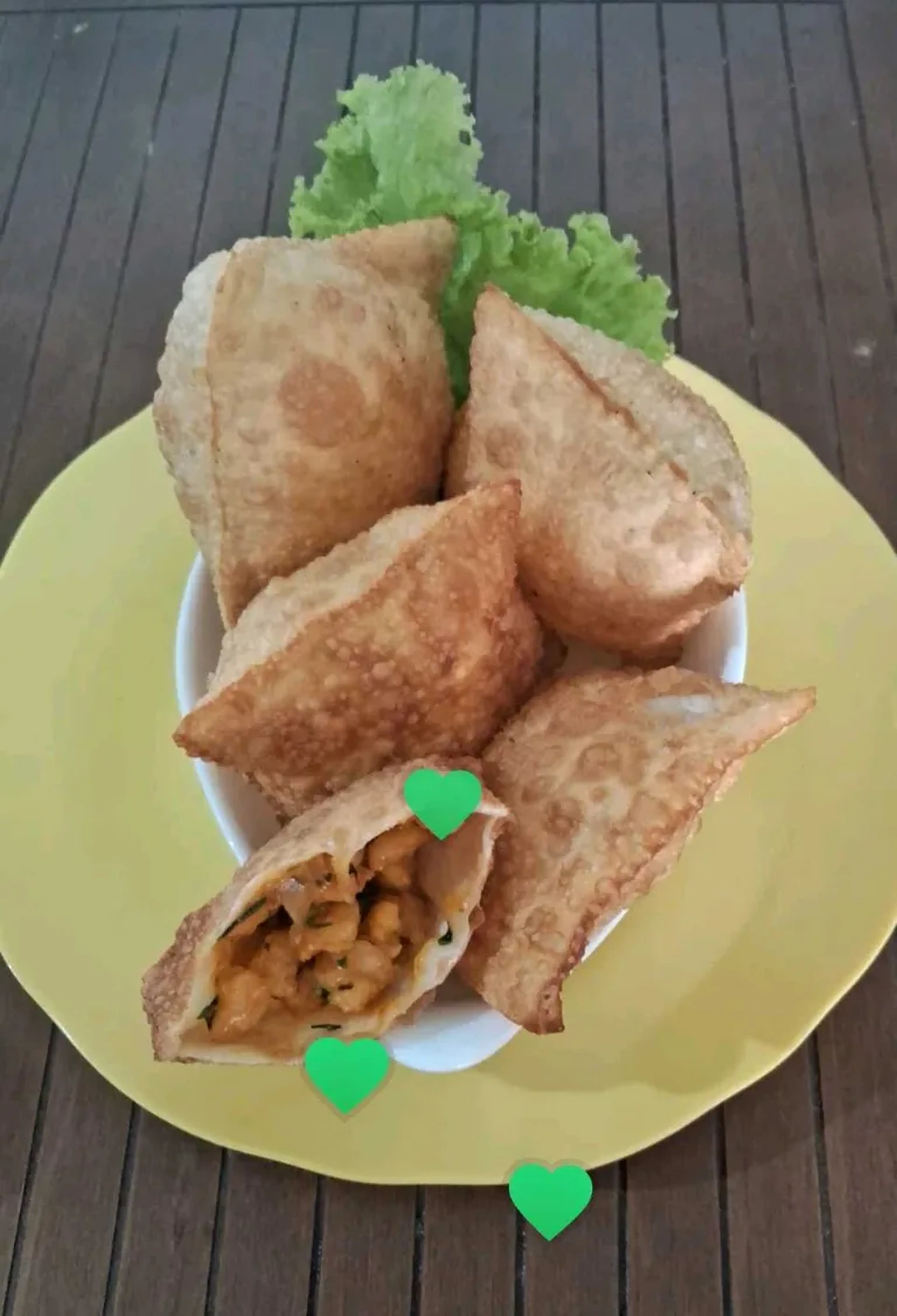 Pastel cremoso camarão ( 6 unidades ) imagem