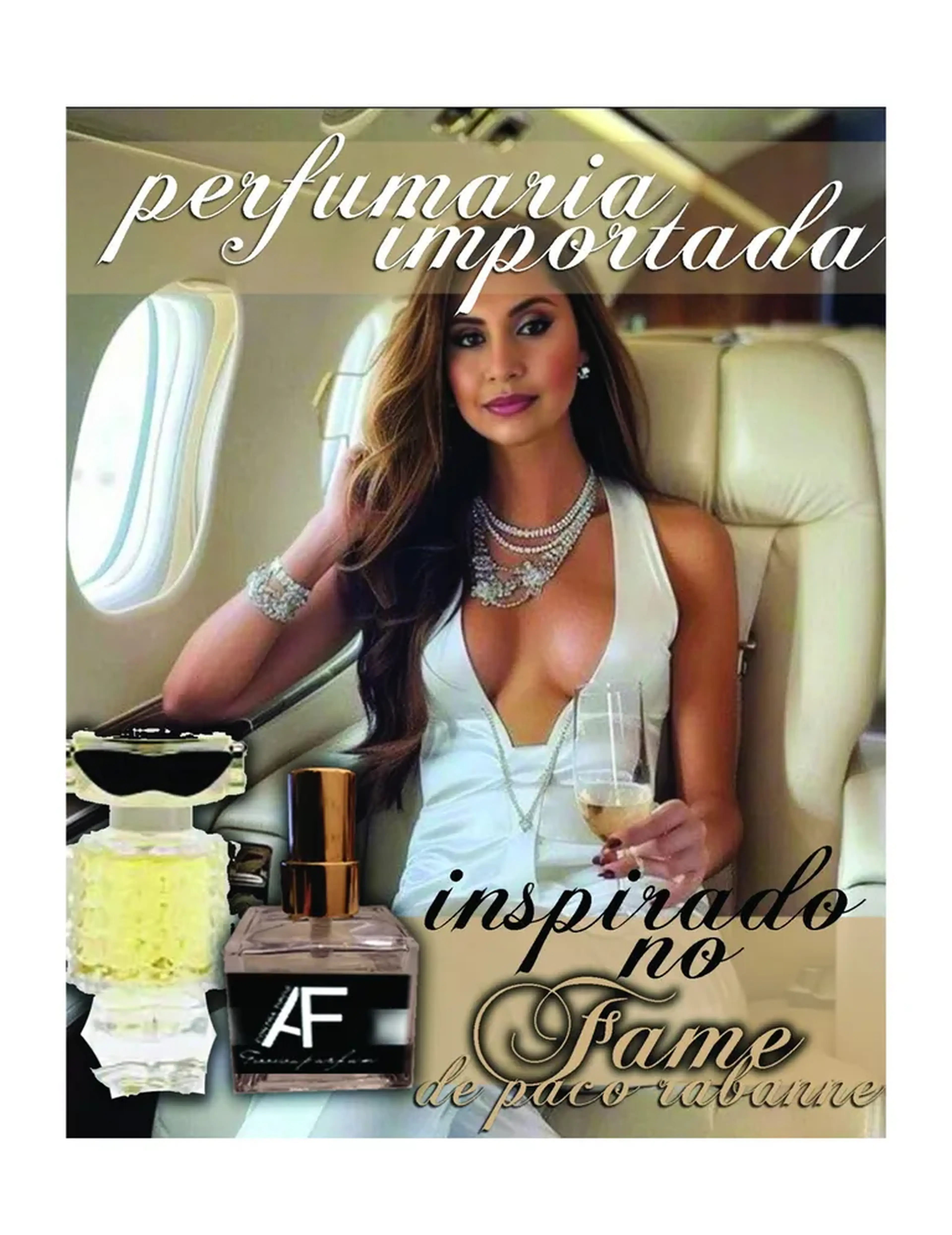 Contratipo perfume importado FAME imagem