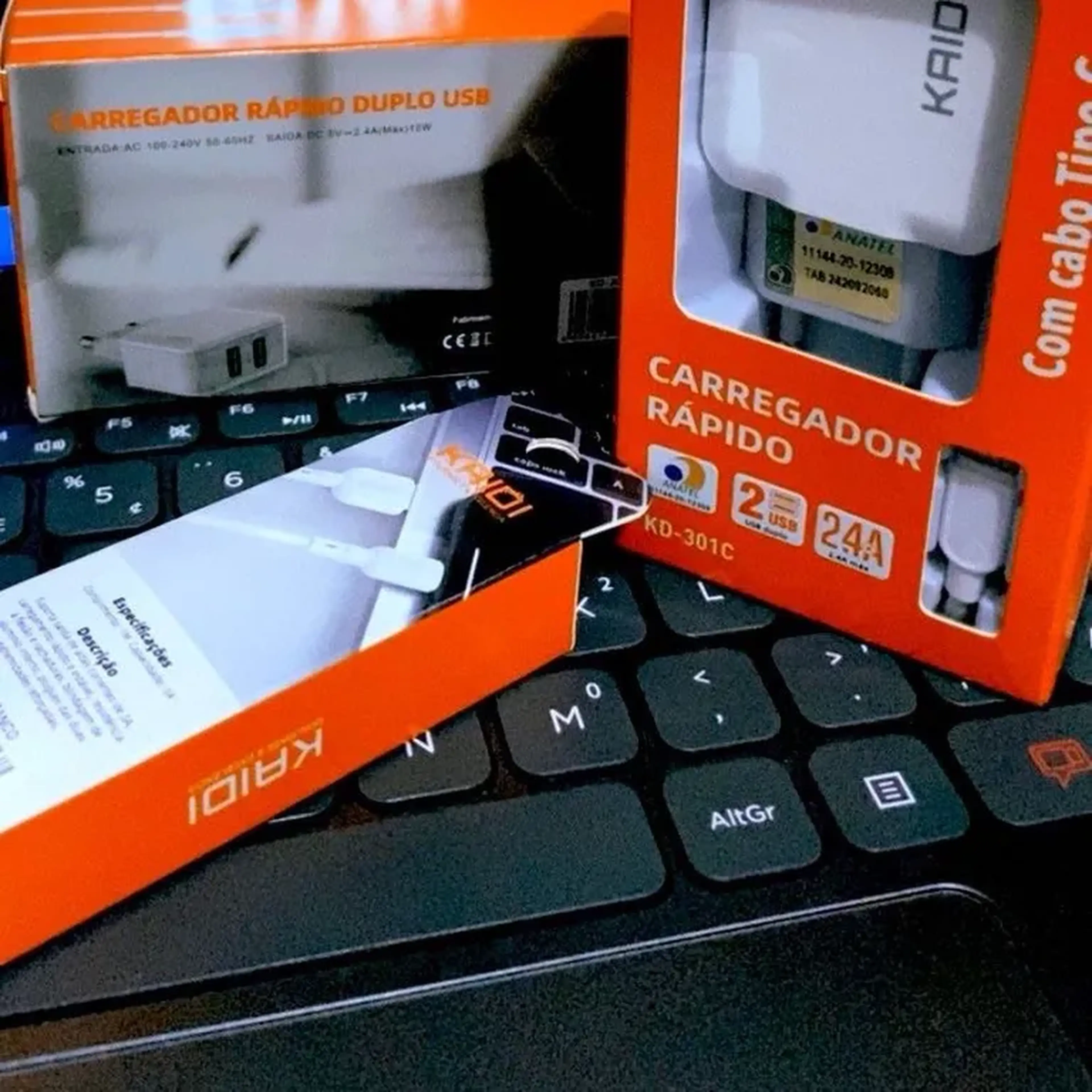Cabo USB C Kaidi imagem
