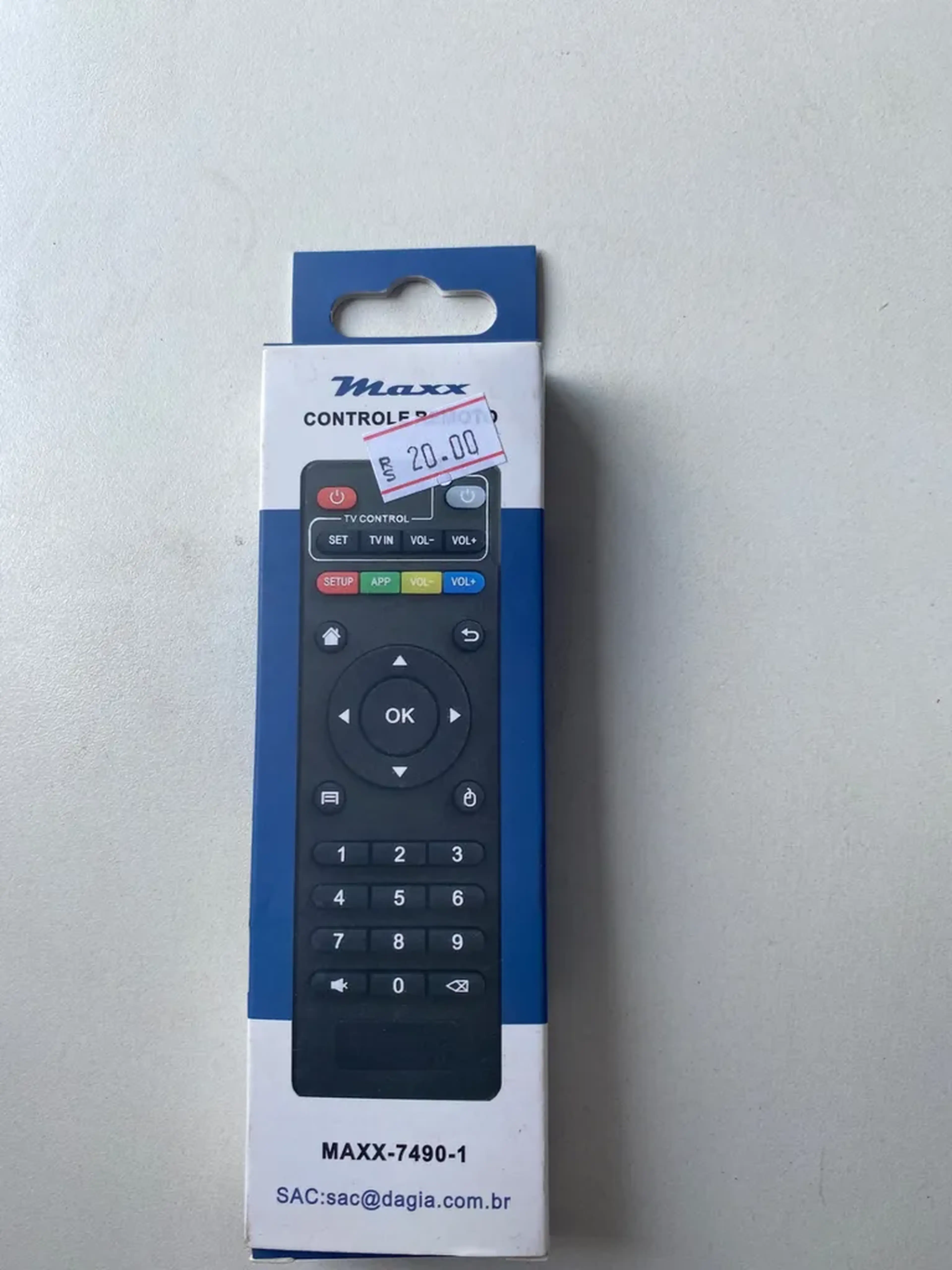 Controle tá box imagem