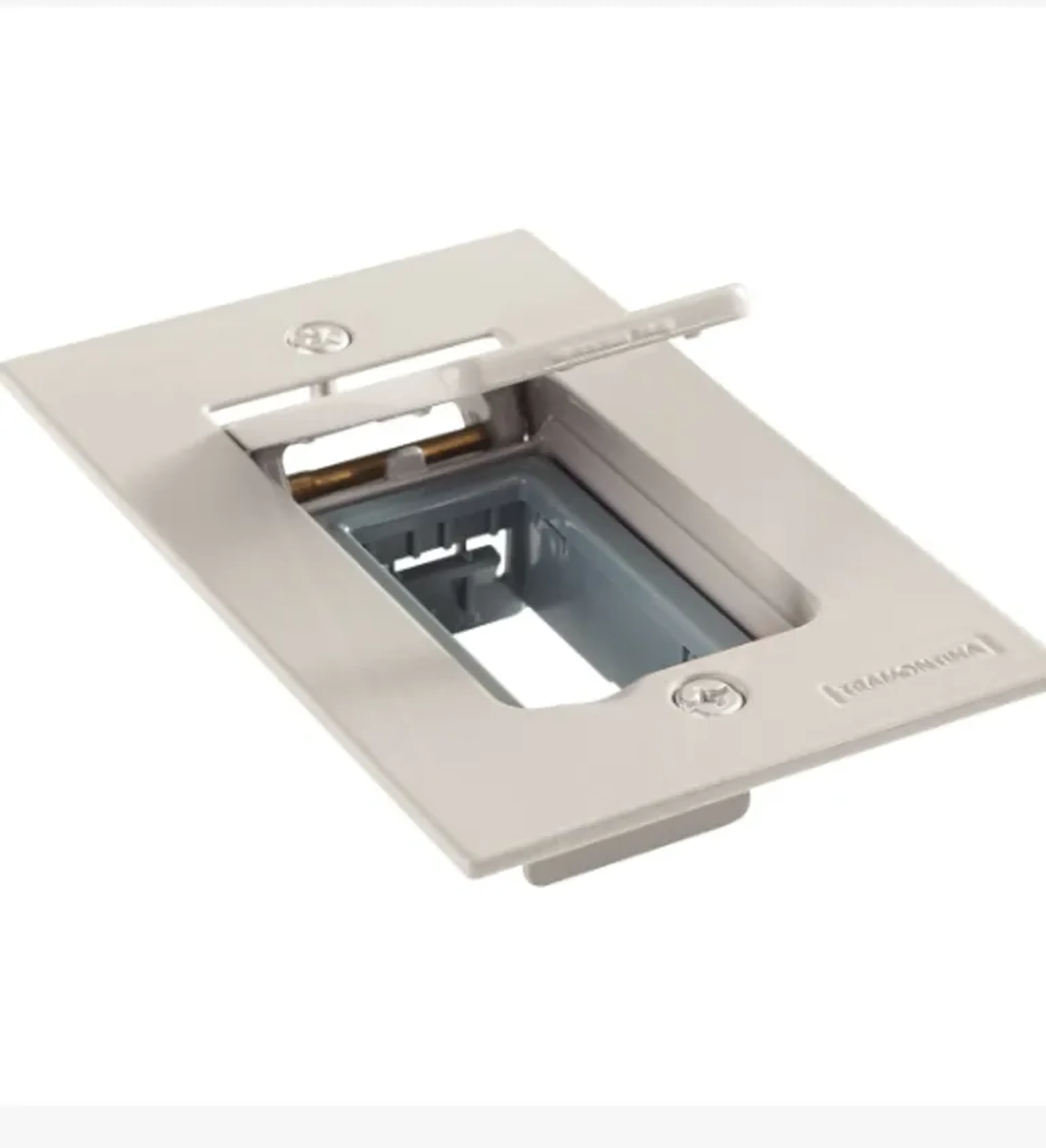 Tampa 1 Posto 4x2 para Piso Tramontina Modular Cinza imagem