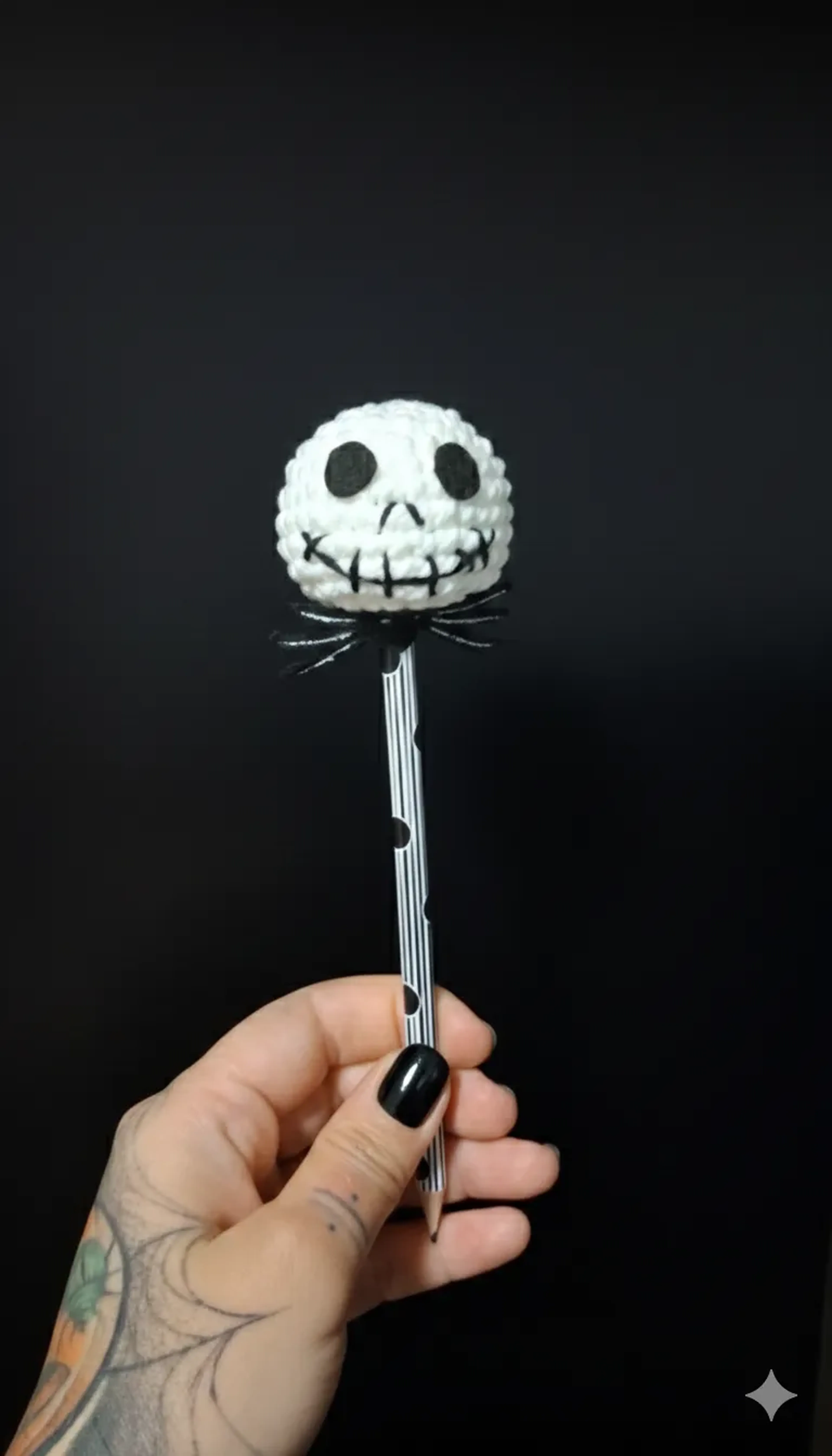 Lápis Jack Skellington 🤍 imagem