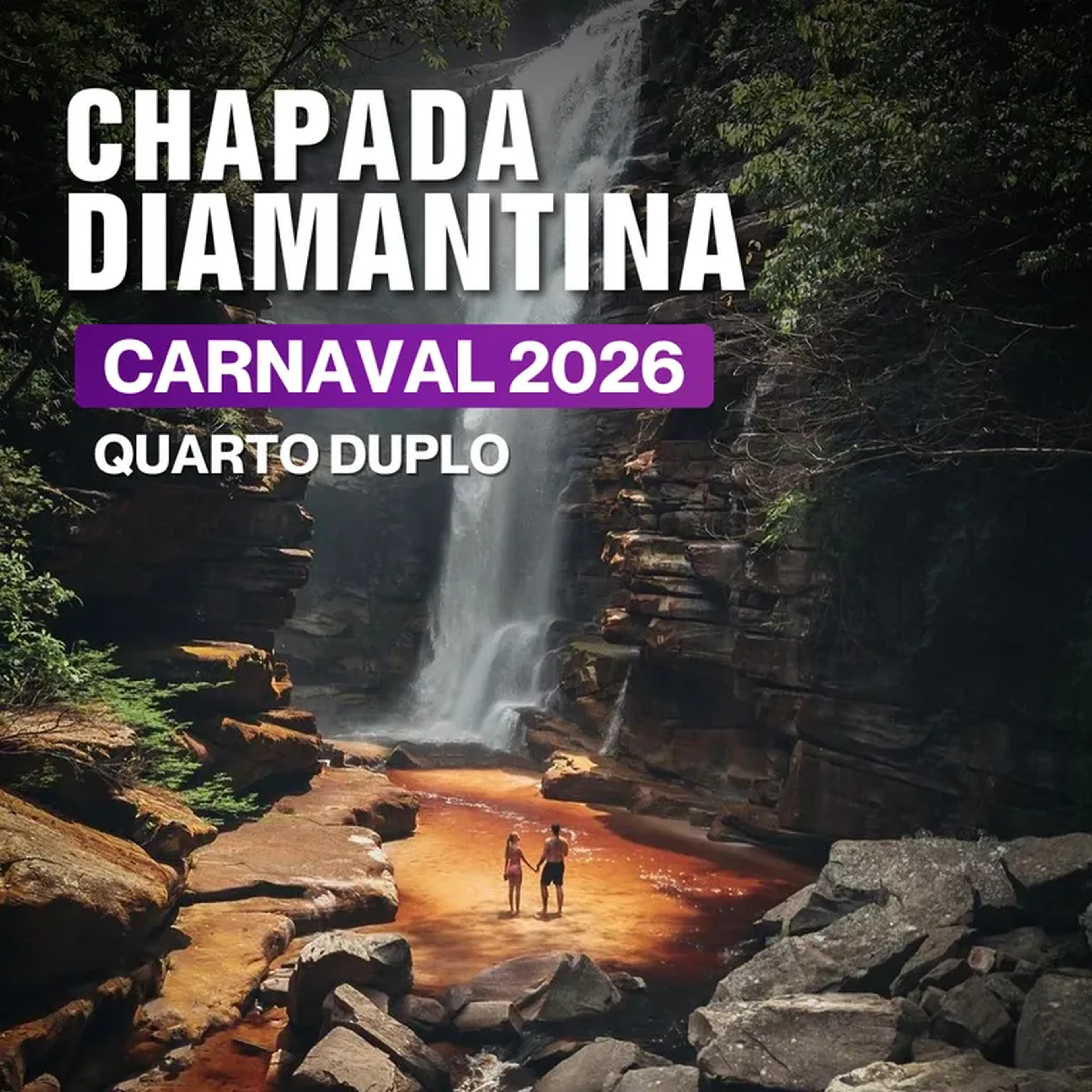 Chapada Diamantina - Carnaval 2026 (Quarto duplo) imagem