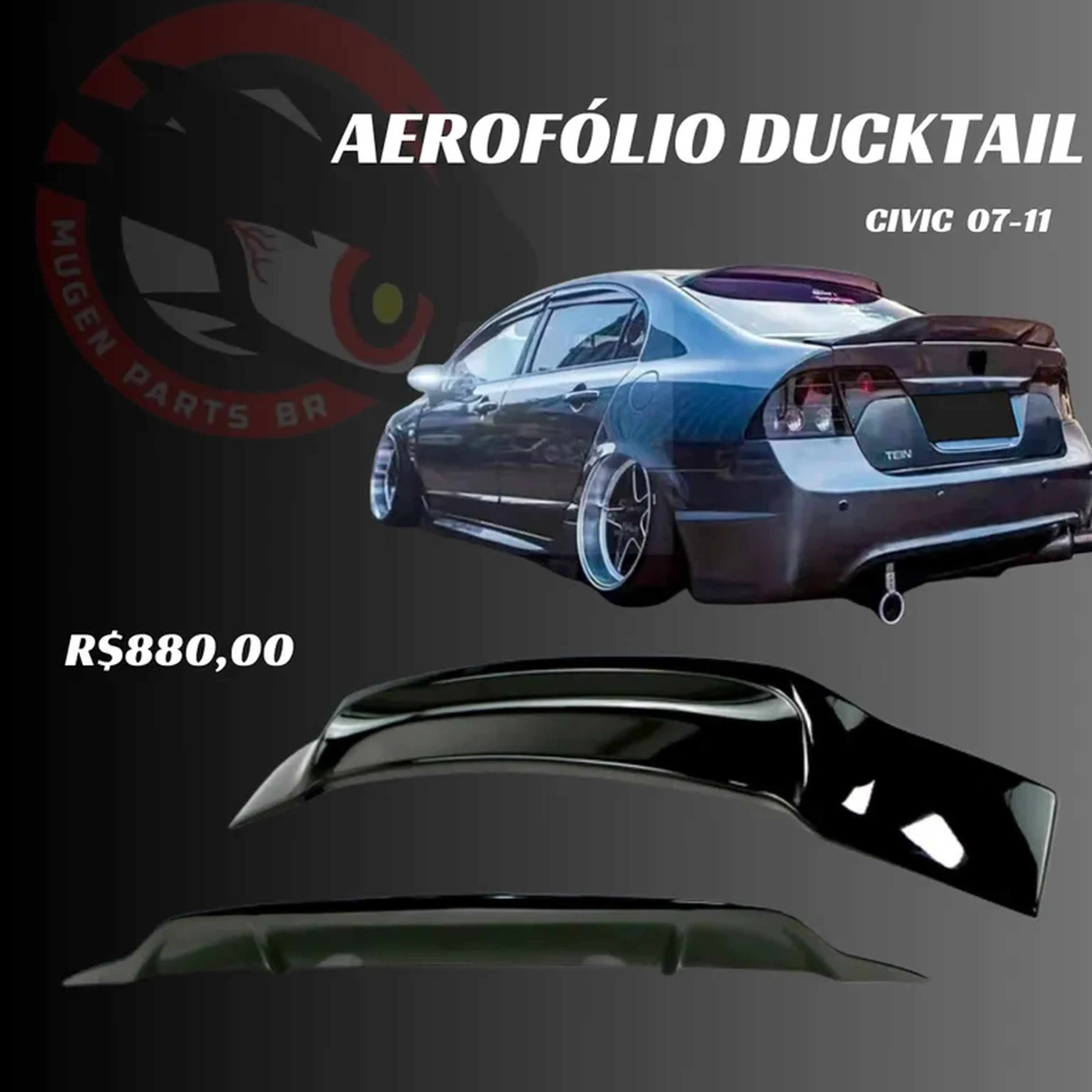 Aerofólio DuckTail imagem