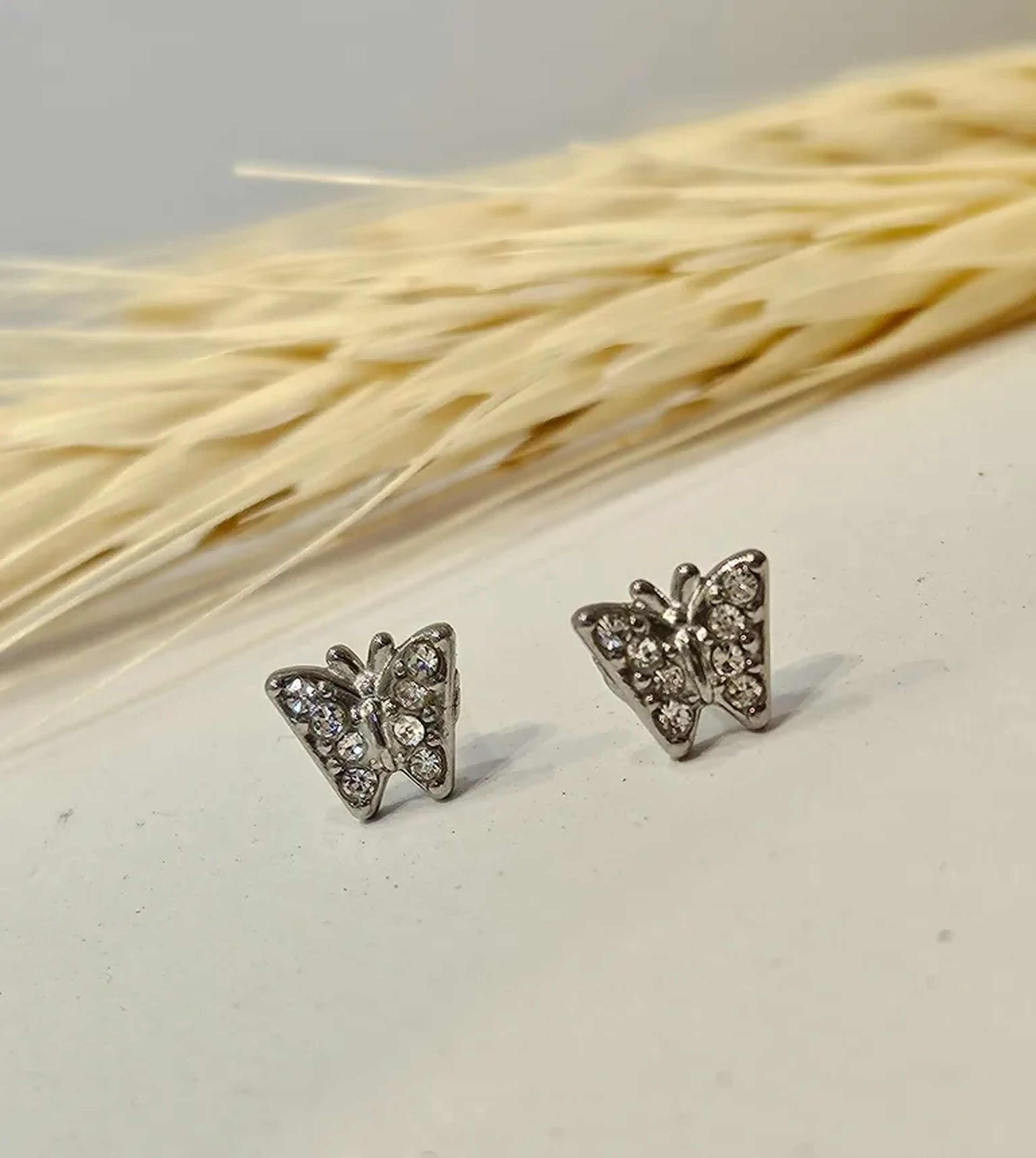 BRINCO BORBOLETINHA AÇO imagem