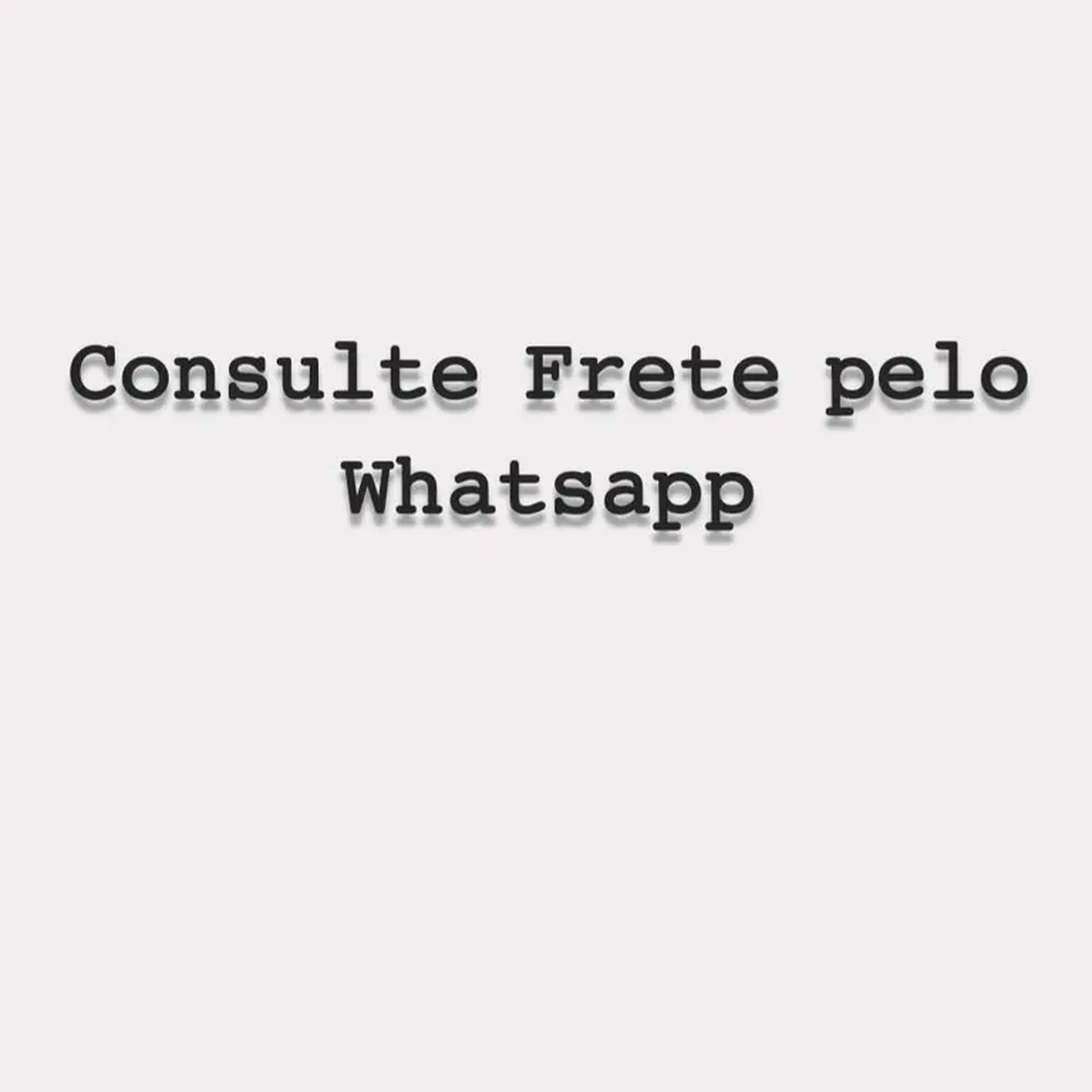 Consulte o Frete imagem