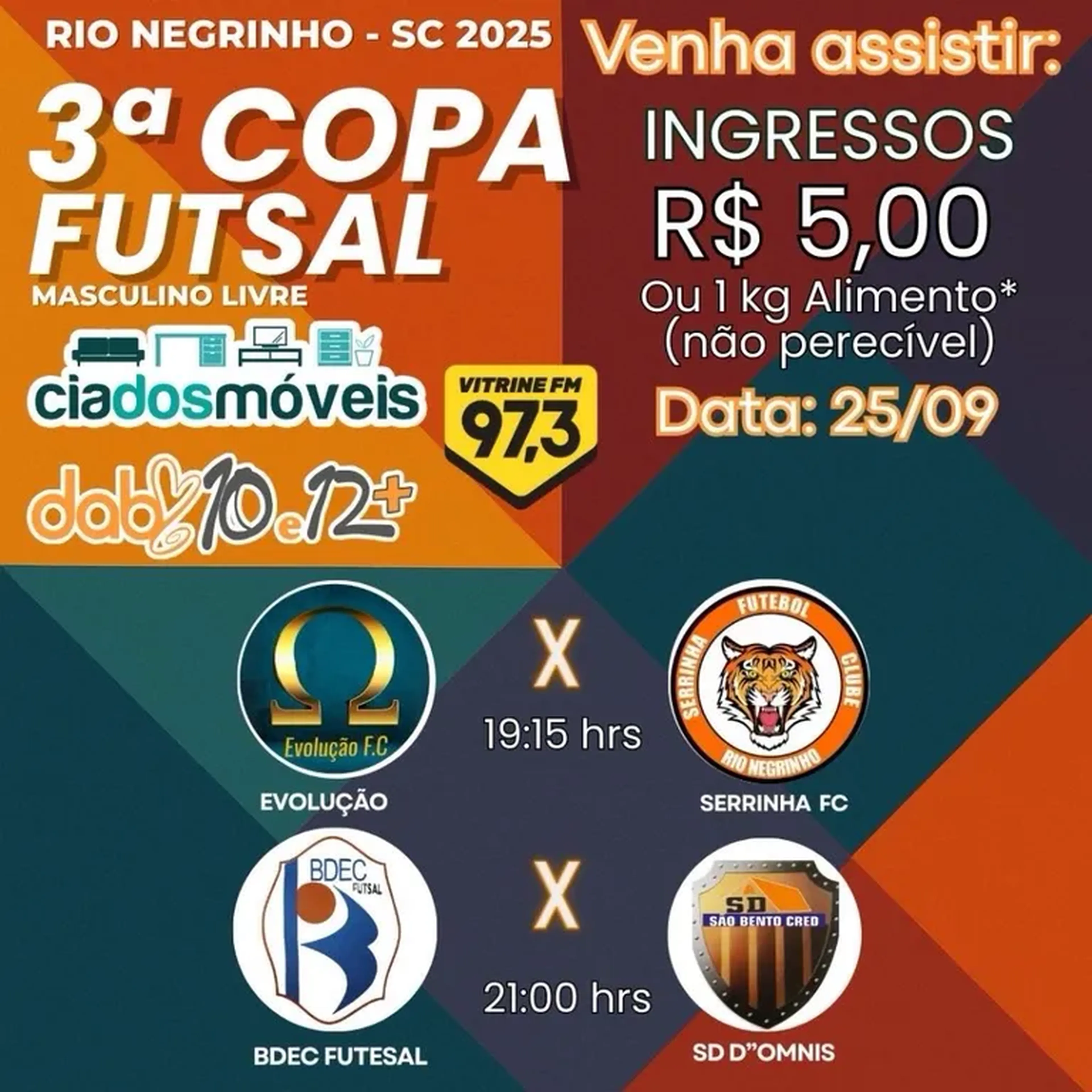Ingresso Copa 25.09 imagem