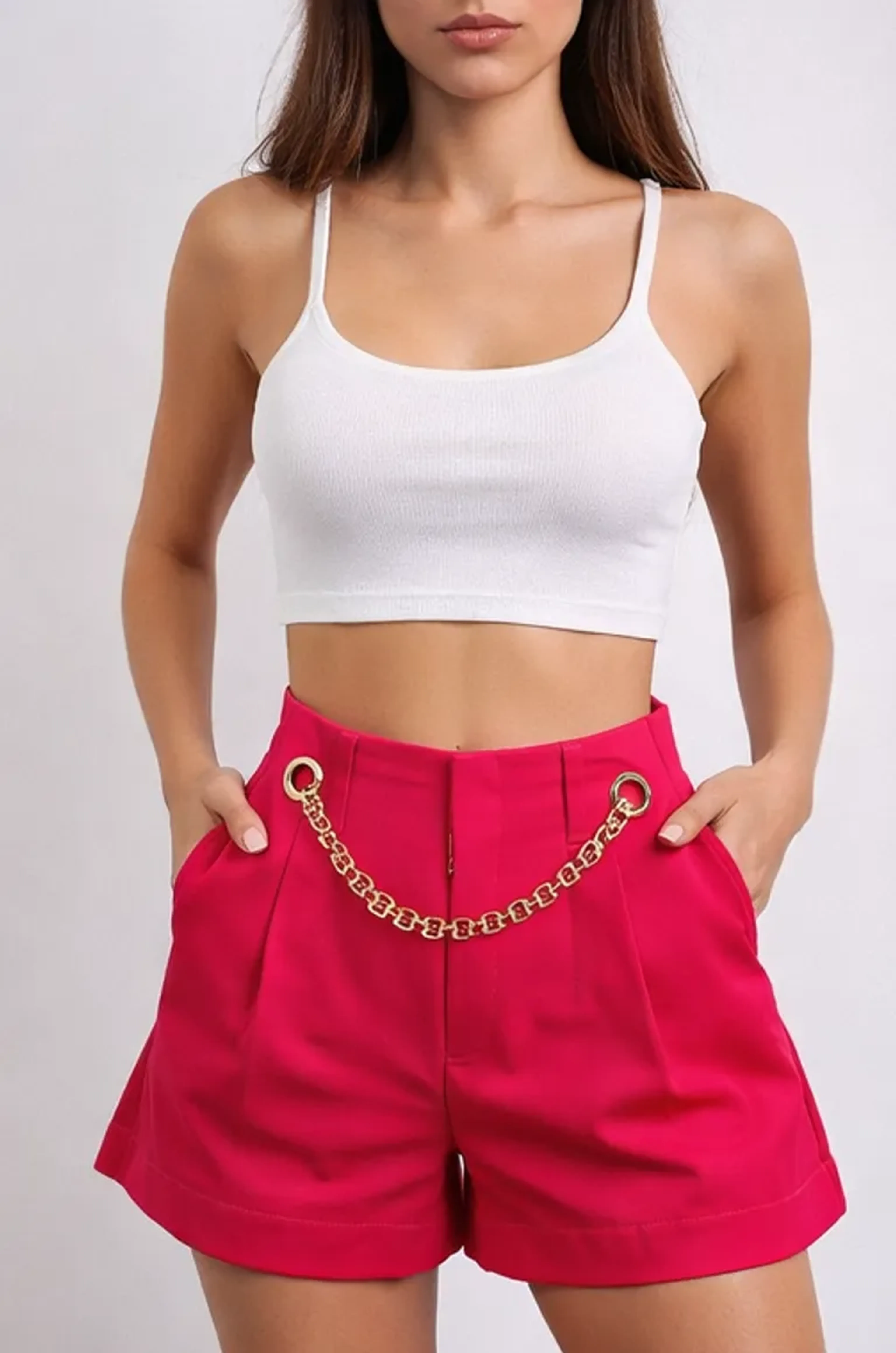 short alfaiataria - ROSA P imagem