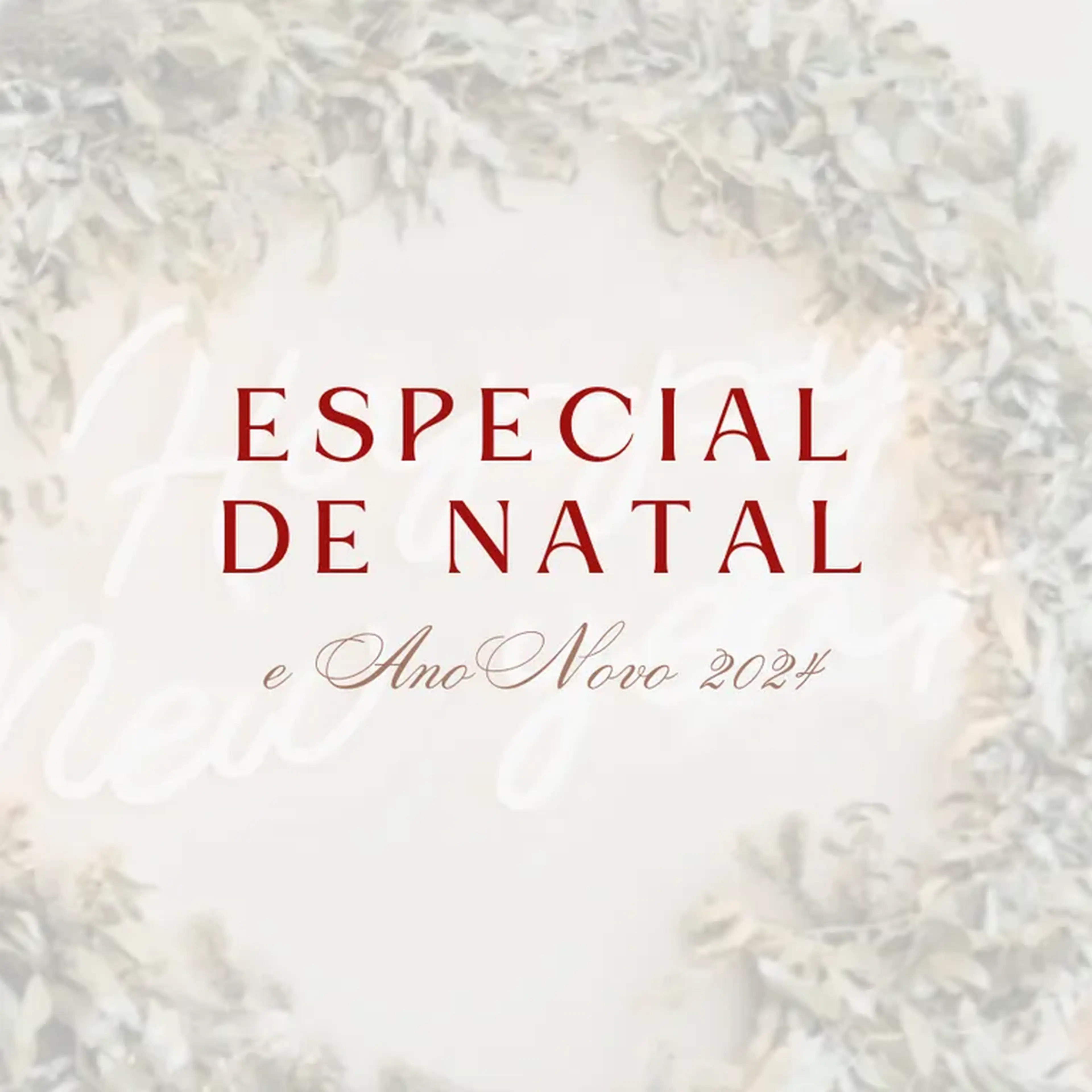 Sinal para ensaio Especial de Natal 2024 imagem